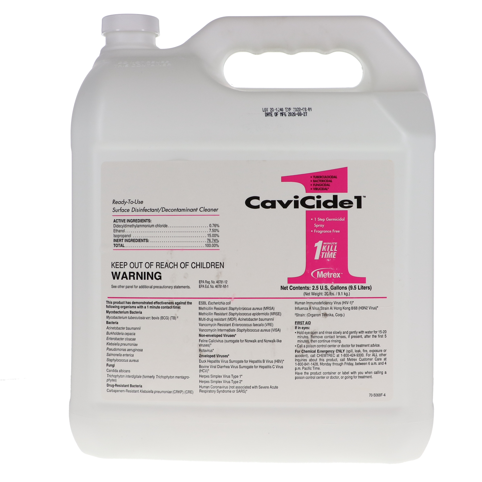 CaviCide1, 2.5 Gal Bottle thumbnail 6