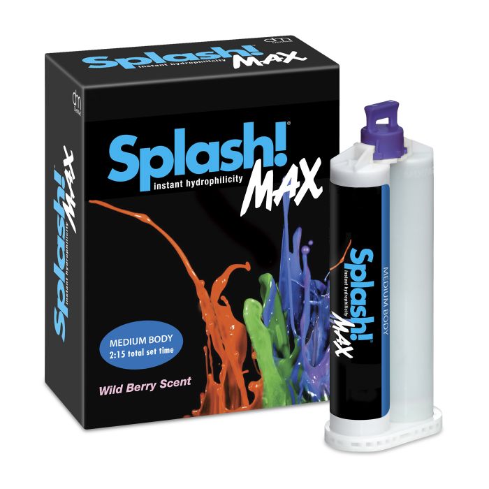 Splash! Max VPS Impression Material Cartridge, Medium Body, Half-Time Set, 50 ml, Wild Berry, 2/Pk, SPD1615 product image