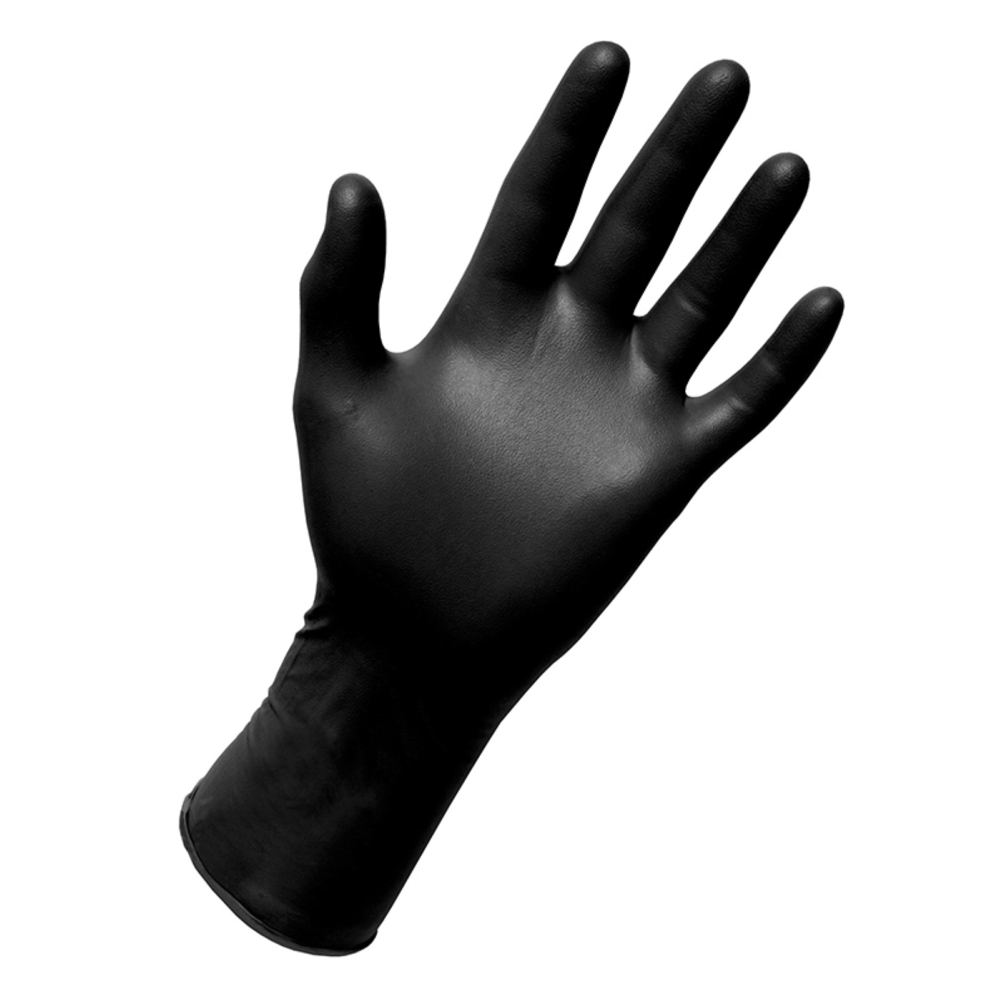 Aurelia Bold Nitrile Examination Gloves, Powder-Free, Large, Black, 100/Box, 73998 product image