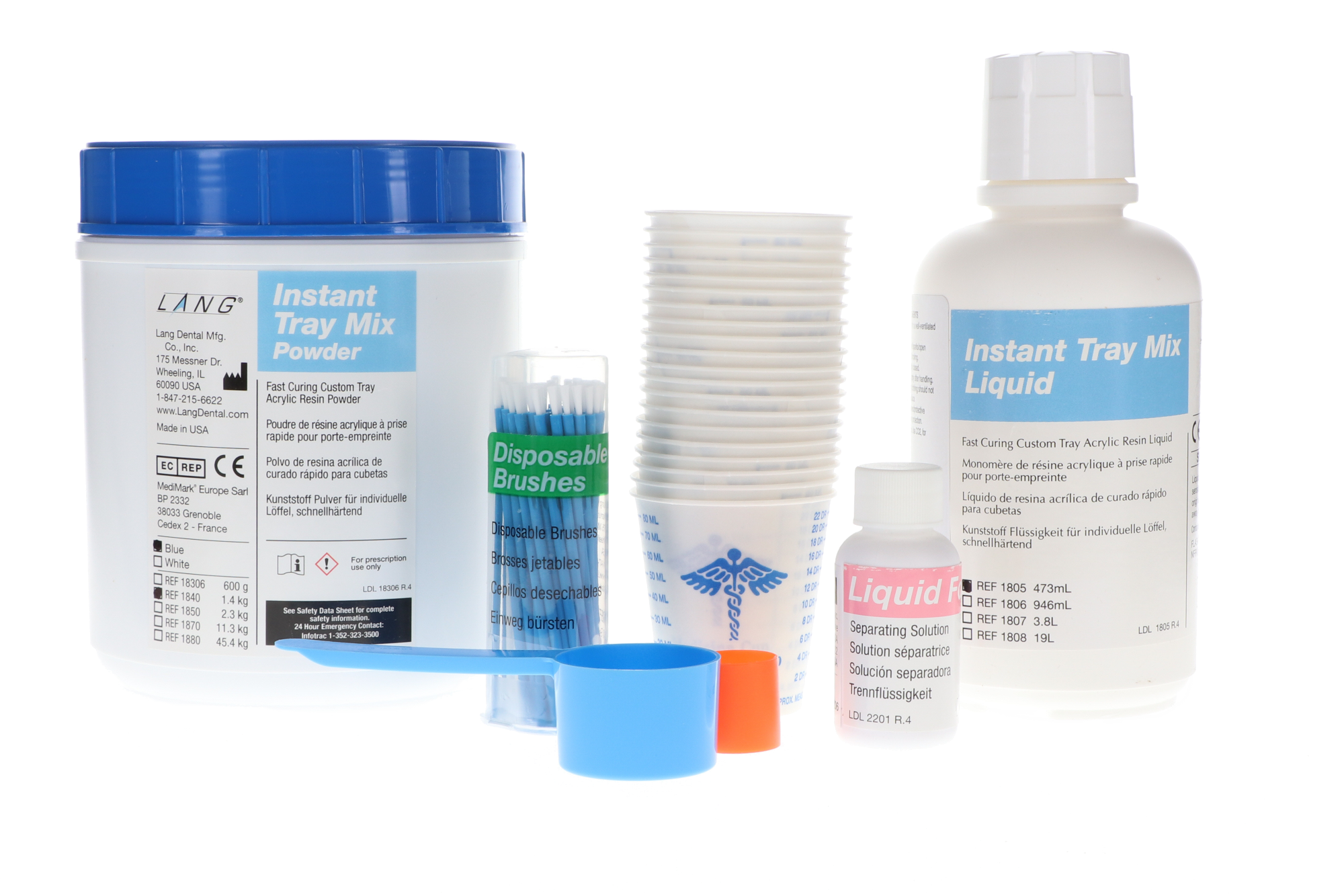 Instant Tray Mix, Standard P & L Pack, Blue product image