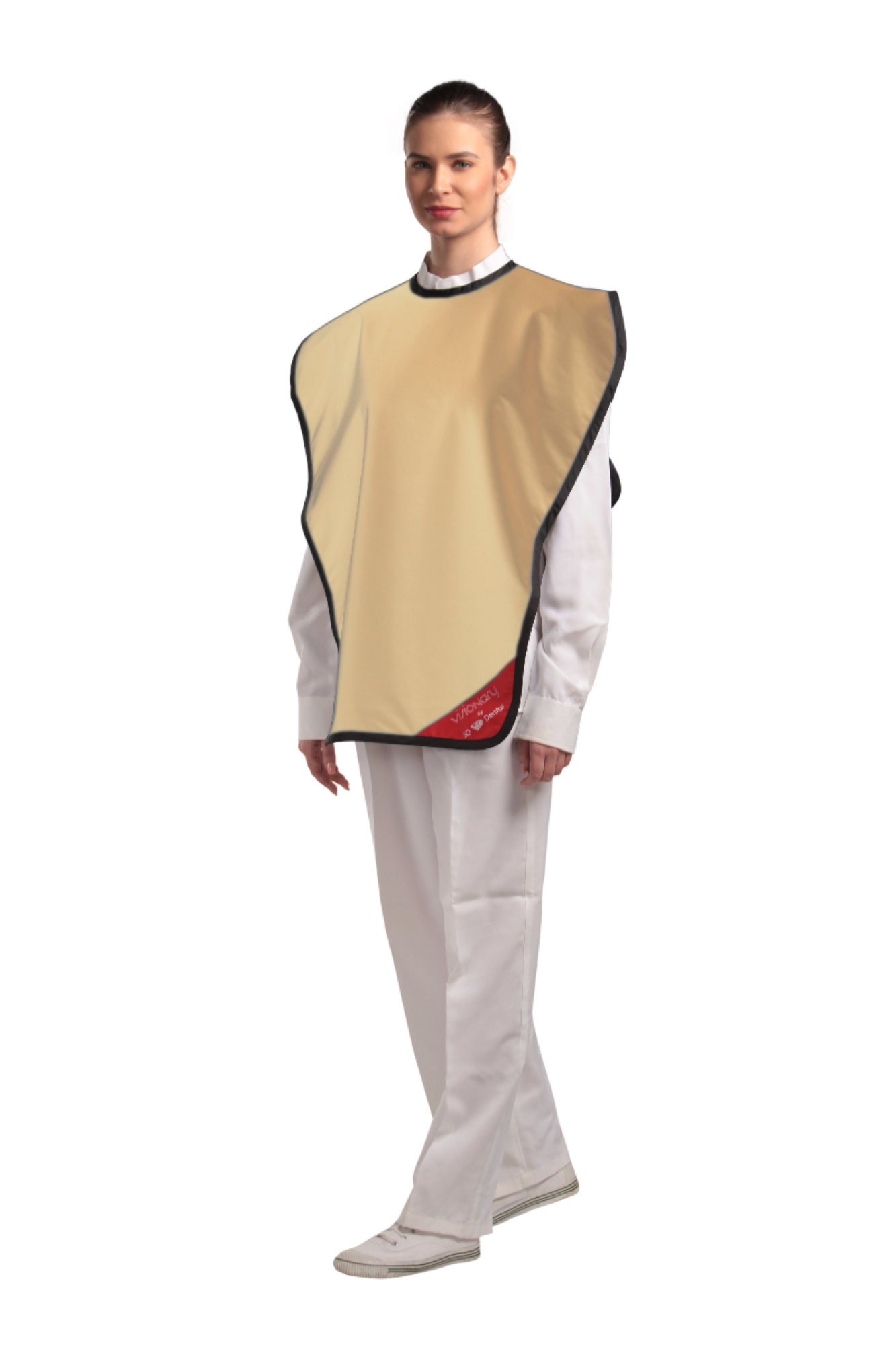 Visionary Lead X-Ray Panoramic Adult Poncho Apron, Beige, 1/Pk, XAP-B product image