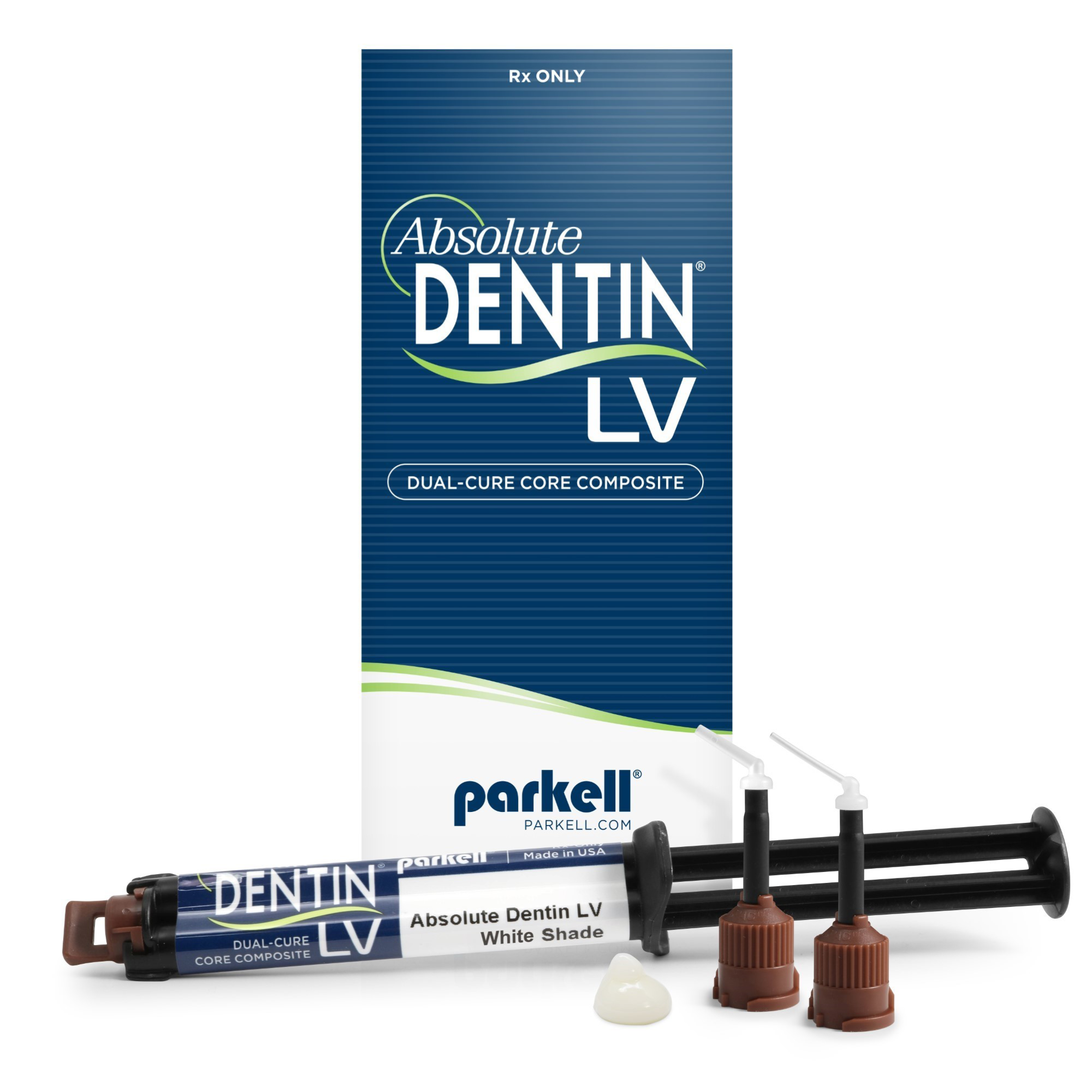 Absolute Dentin LV Composite Core Restorative, Automix Syringe Intro Kit, 5 ml, Super White, 1/Pk, S298 thumbnail 2