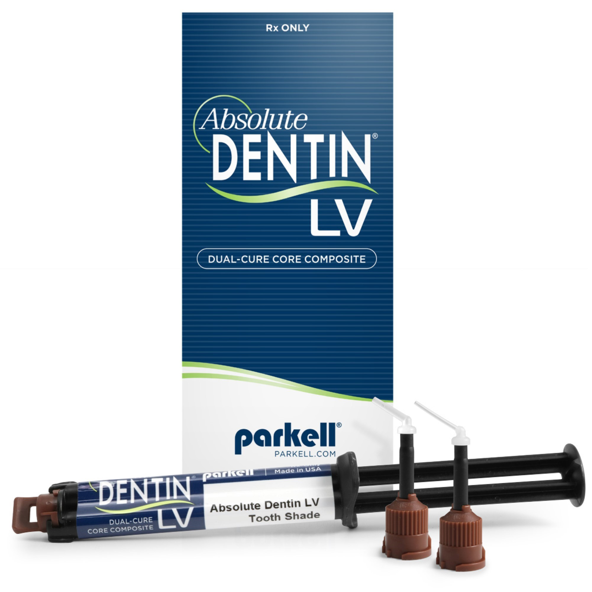 Absolute Dentin LV Composite Core Restorative, Automix Syringe Intro Kit, 5 ml, Tooth Shade, 1/Pk, S299 thumbnail 2