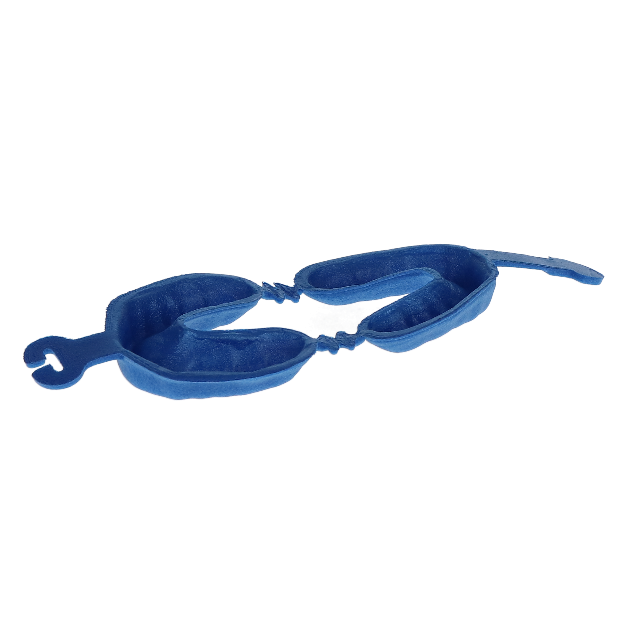 Fluoride Trays Foam Dual Arch, Large, Blue, 100/Pk, FLTL thumbnail 3