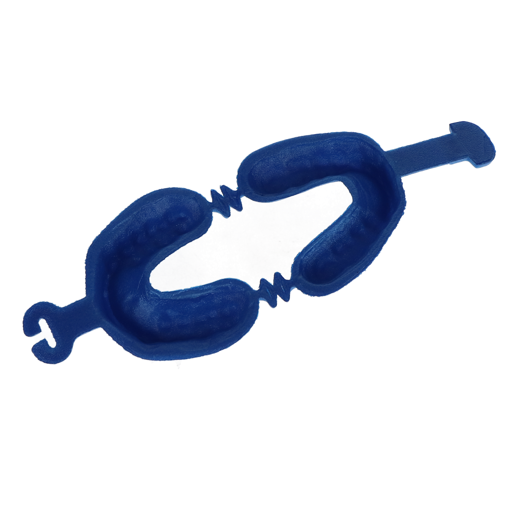 Fluoride Trays Foam Dual Arch, Large, Blue, 100/Pk, FLTL thumbnail 4