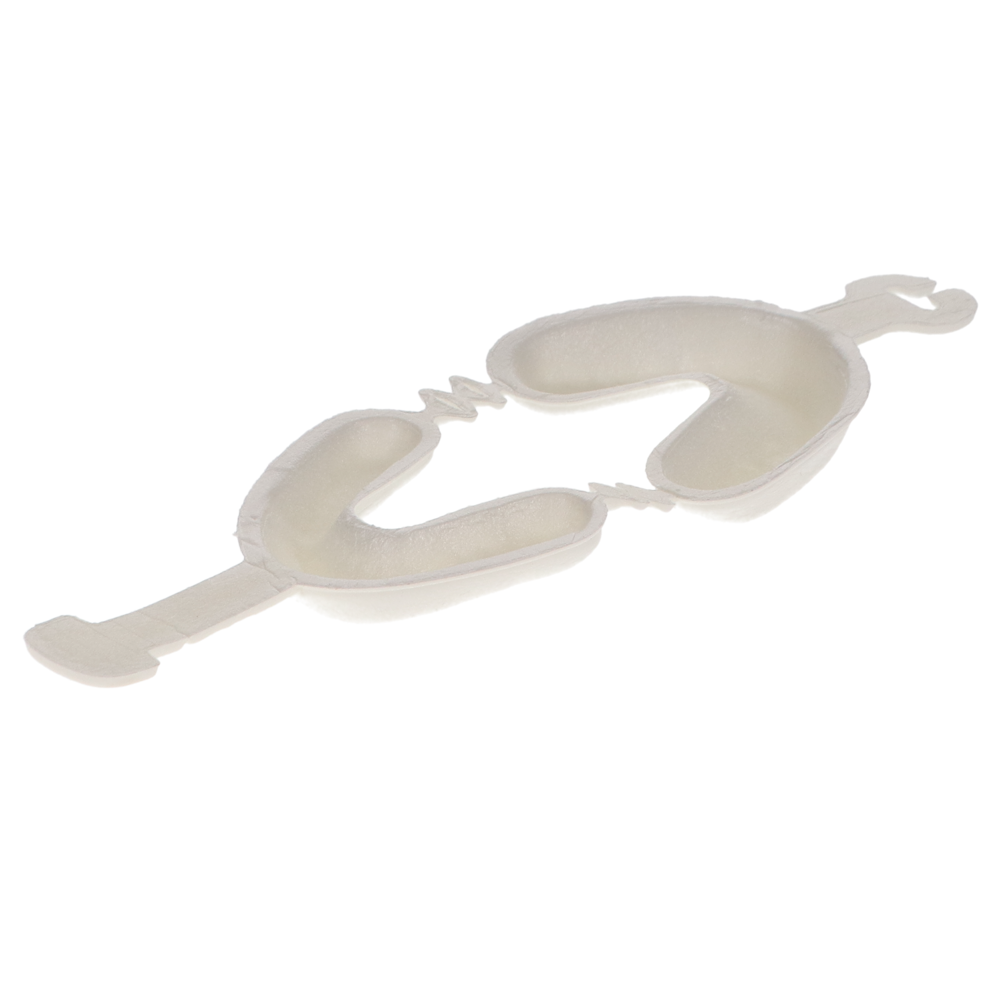 Fluoride Trays Foam Dual Arch, Medium, White, 100/Pk, FLTM-L product image