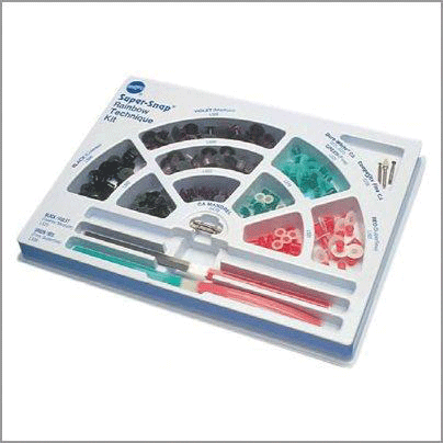 Super-Snap Disposable Singles Disks, CA, Standard, 12 mm, Assorted Grit, 48/Pk, 0502 product image