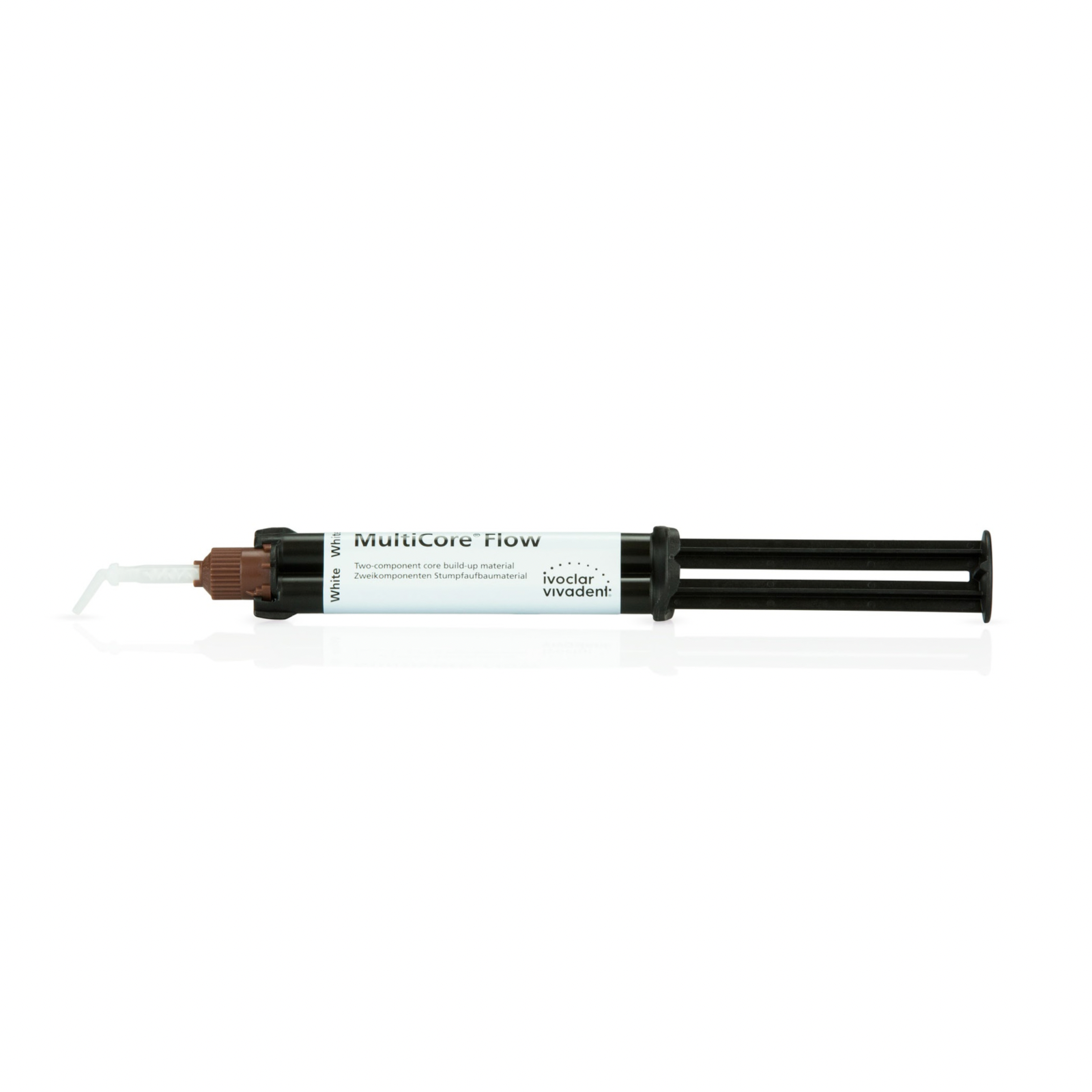 MultiCore Flow Composite Core Build-Up Material, Dual-Cure, Automix Syringe Refill, 10 g, White, 1/Pk, 604168 product image