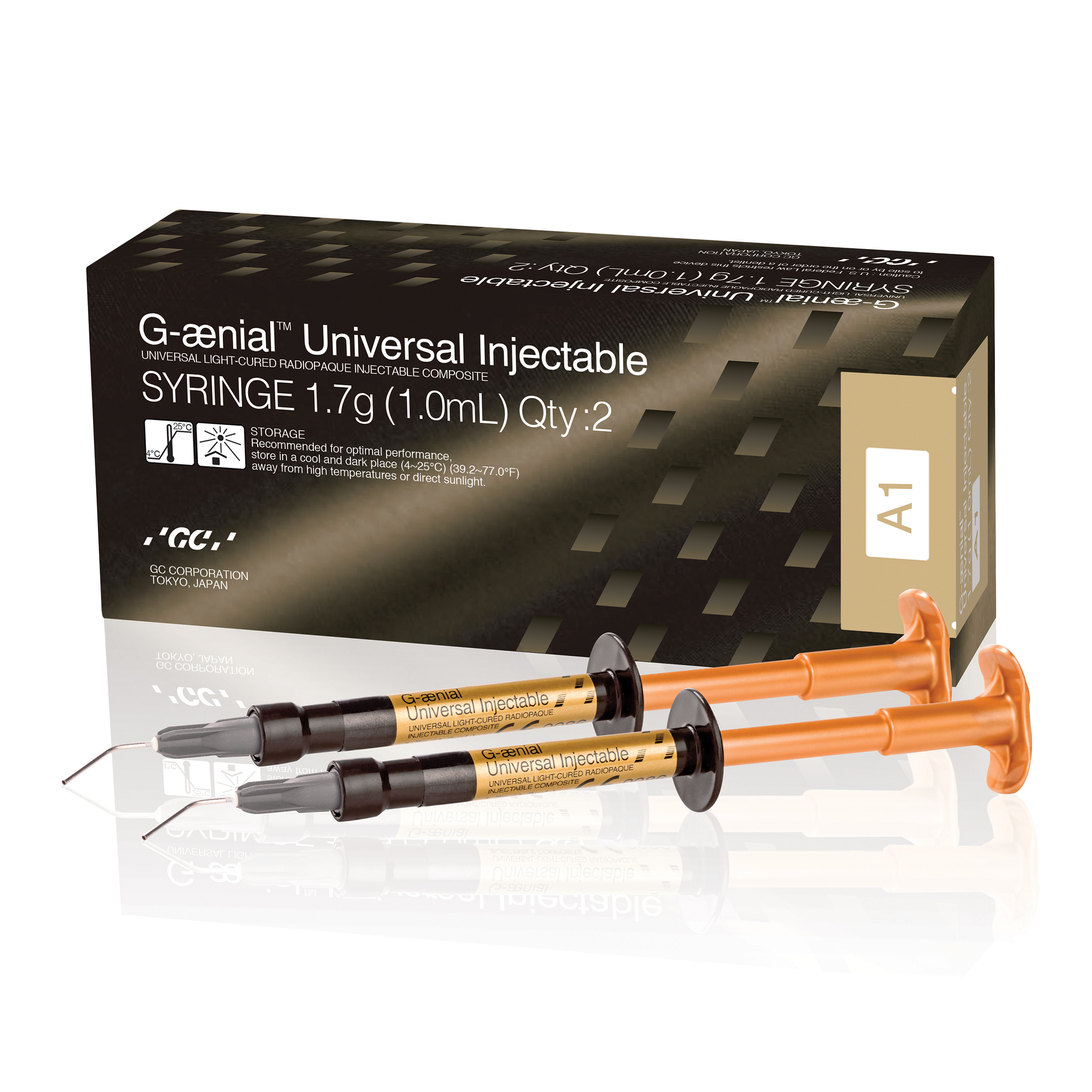 G-aenial Universal Injectable, Syringe, 1.7 g, A1, 2/Pk product image