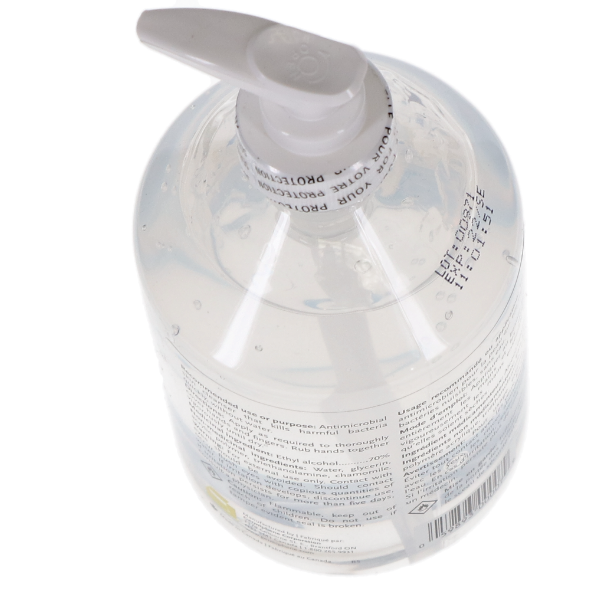 IC-Gel Antiseptic Skin Gel, 480 ml, Chamomile, 1/Pk, IC-GEL-480ML thumbnail 3