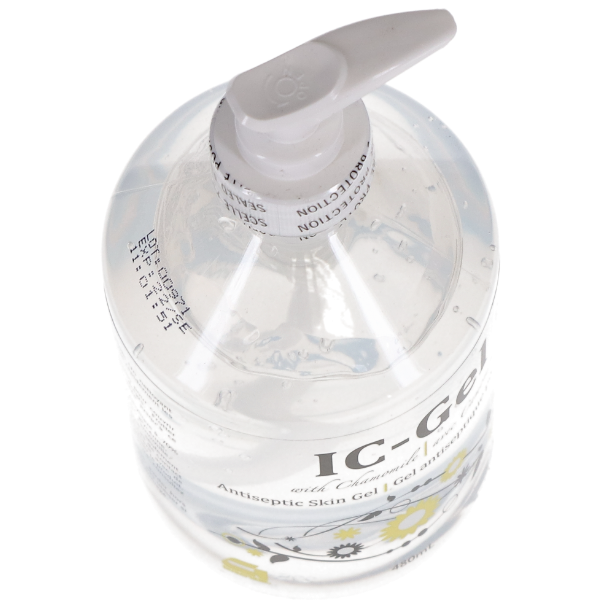 IC-Gel Antiseptic Skin Gel, 480 ml, Chamomile, 1/Pk, IC-GEL-480ML thumbnail 5