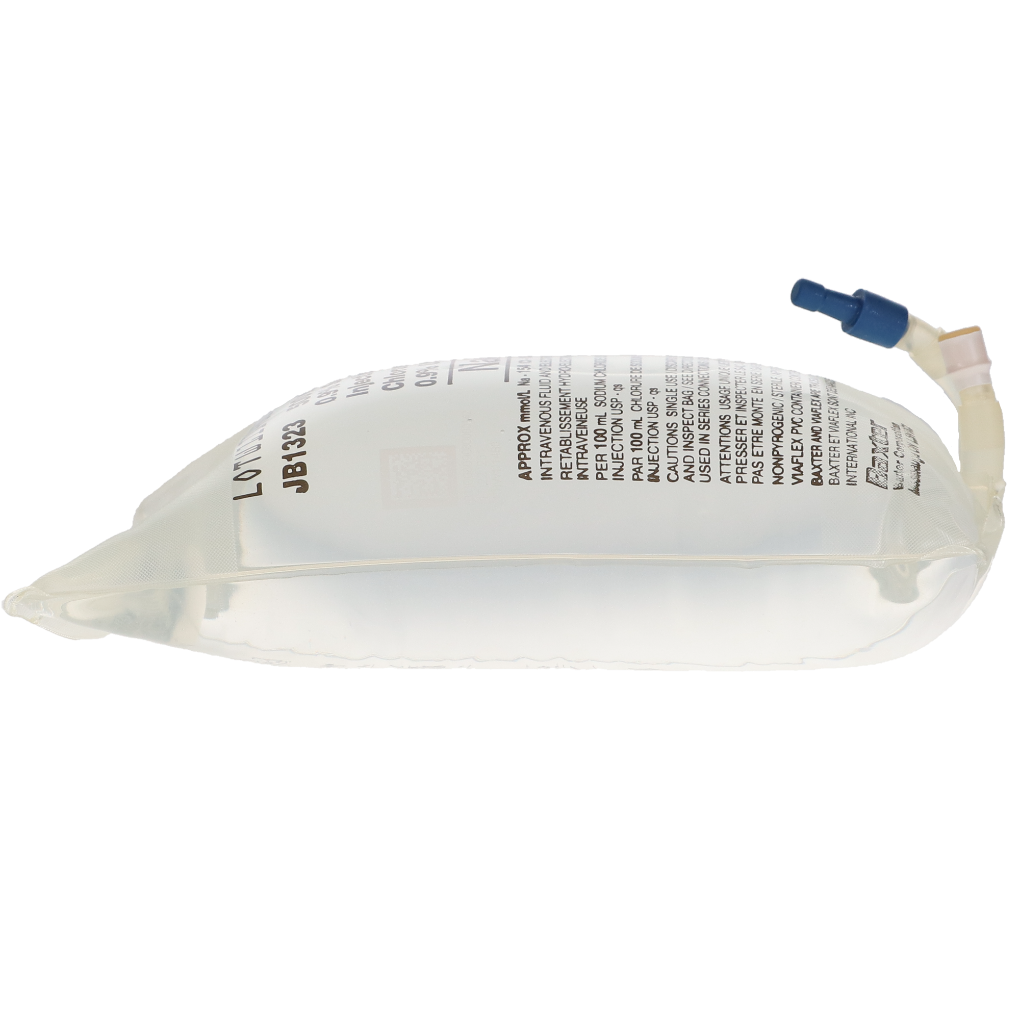 0.9% Sodium Chloride (NaCl) Saline Injection, USP, Bag, 500 ml, 1/Pk, JB1323 thumbnail 4