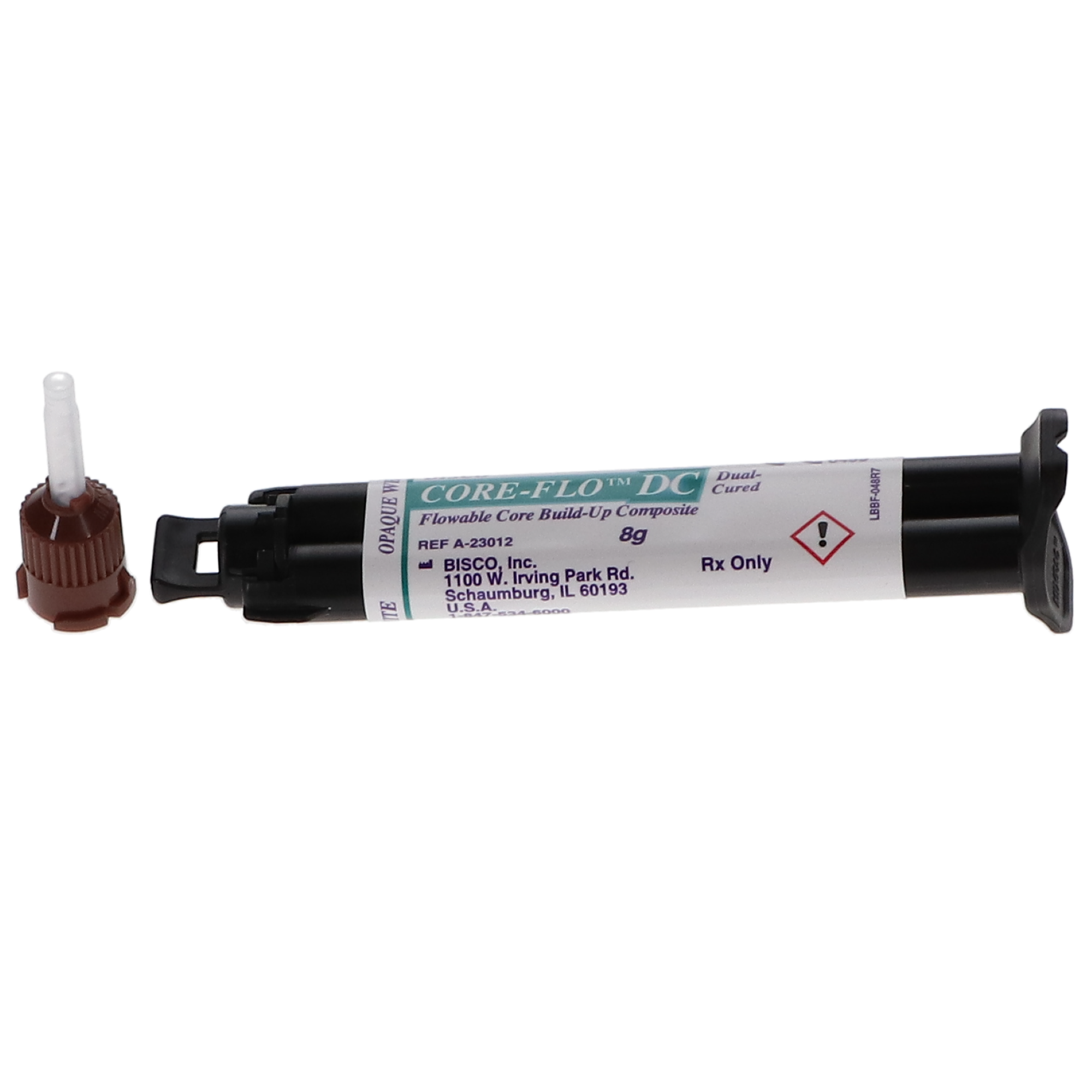 Core-Flo DC Core Build-Up Material, Automix Dual-Syringe, 8 g, Opaque White, 1/Pk, A-23012P product image