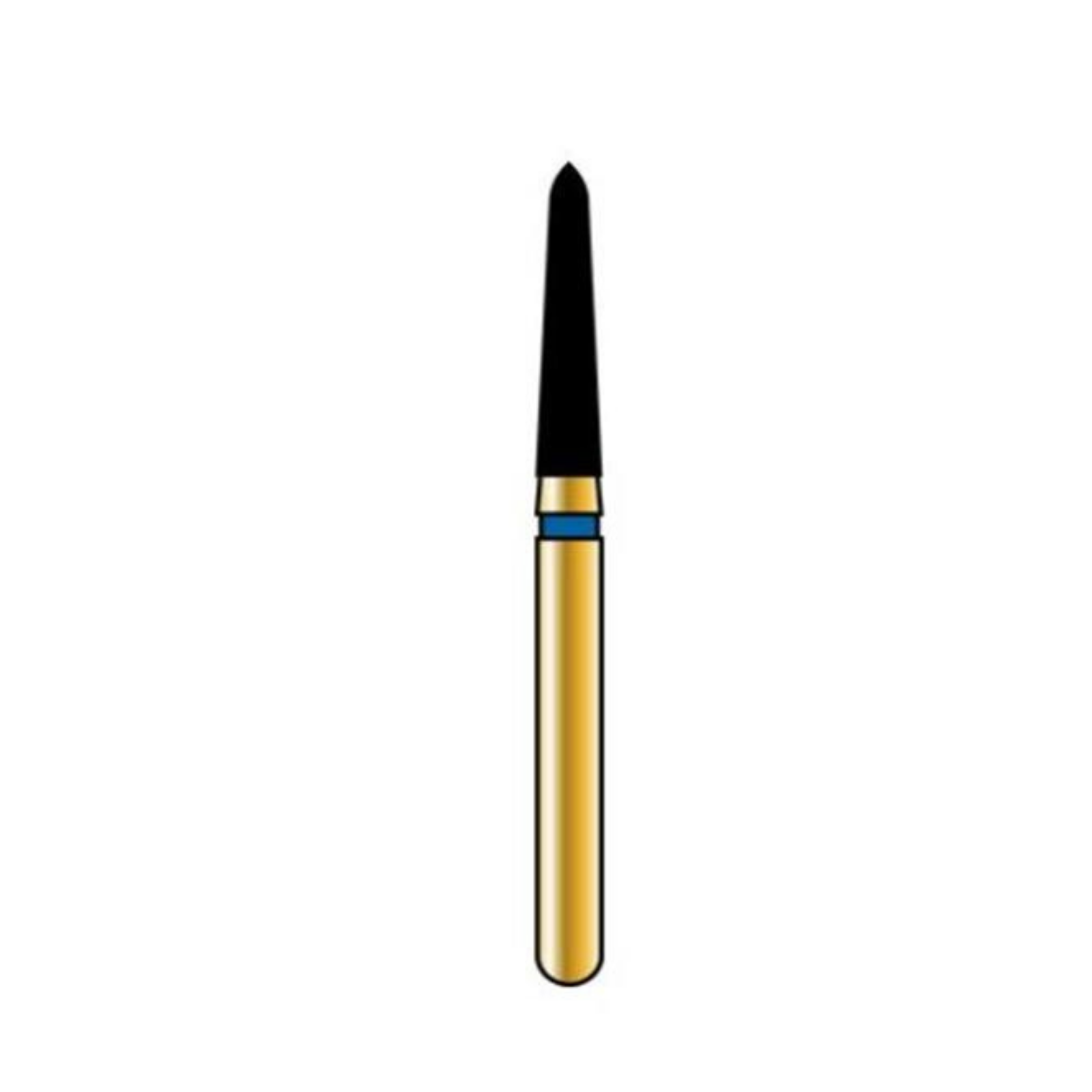 Alpen Multi-Use Diamond Burs, FG, Beveled Cylinder, # 886, 1.4 mm, Super Coarse, Black, 5/Pk, R886SC014FG product image