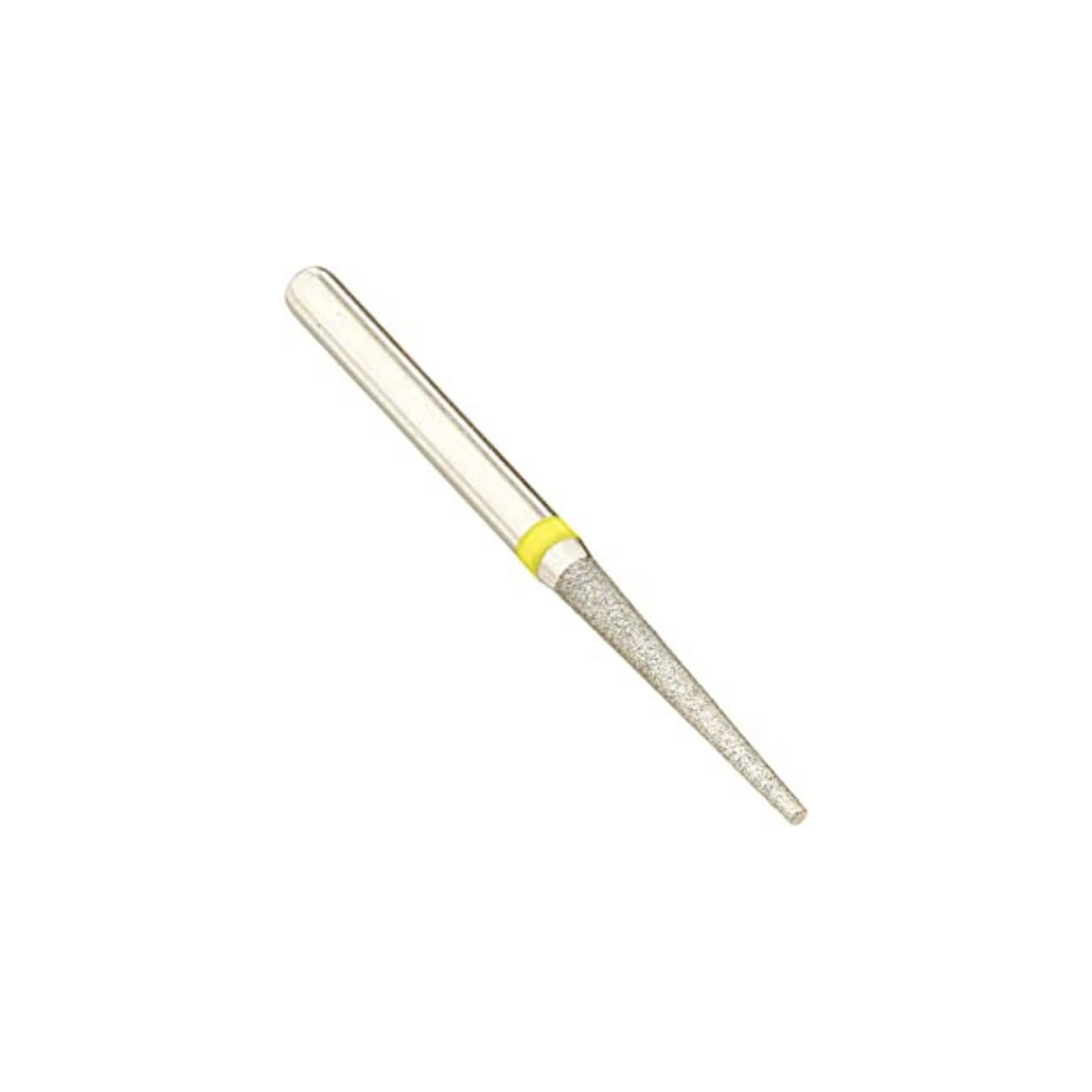 Alpen Multi-Use Diamond Burs, FG, Flame, # 858, 1.4 mm, Extra Fine, Yellow, 5/Pk, 60032389 product image