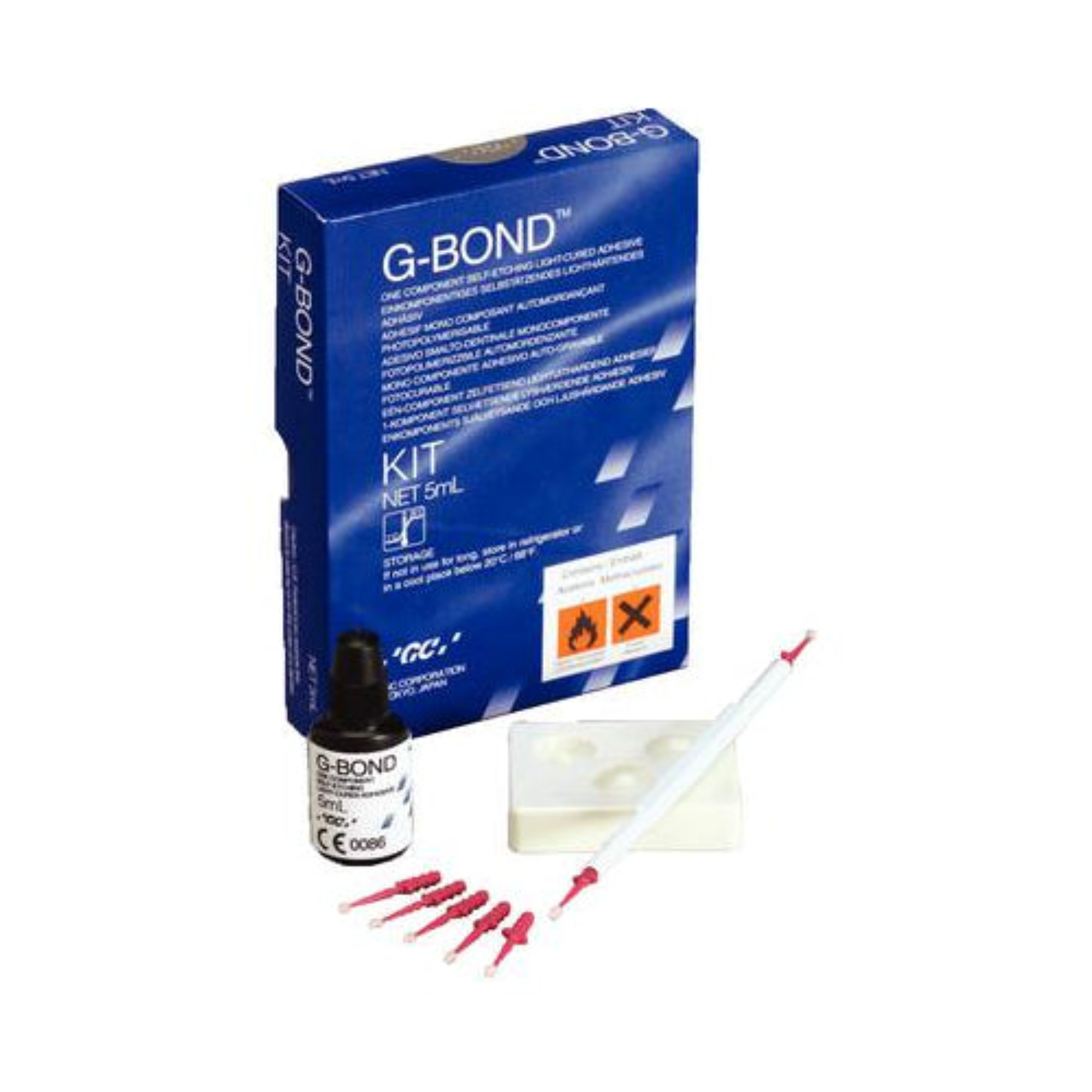 G-Bond Adhesive, Self-Etch, Light-Cure, Starter Kit, 5 ml, 1/Pk product image