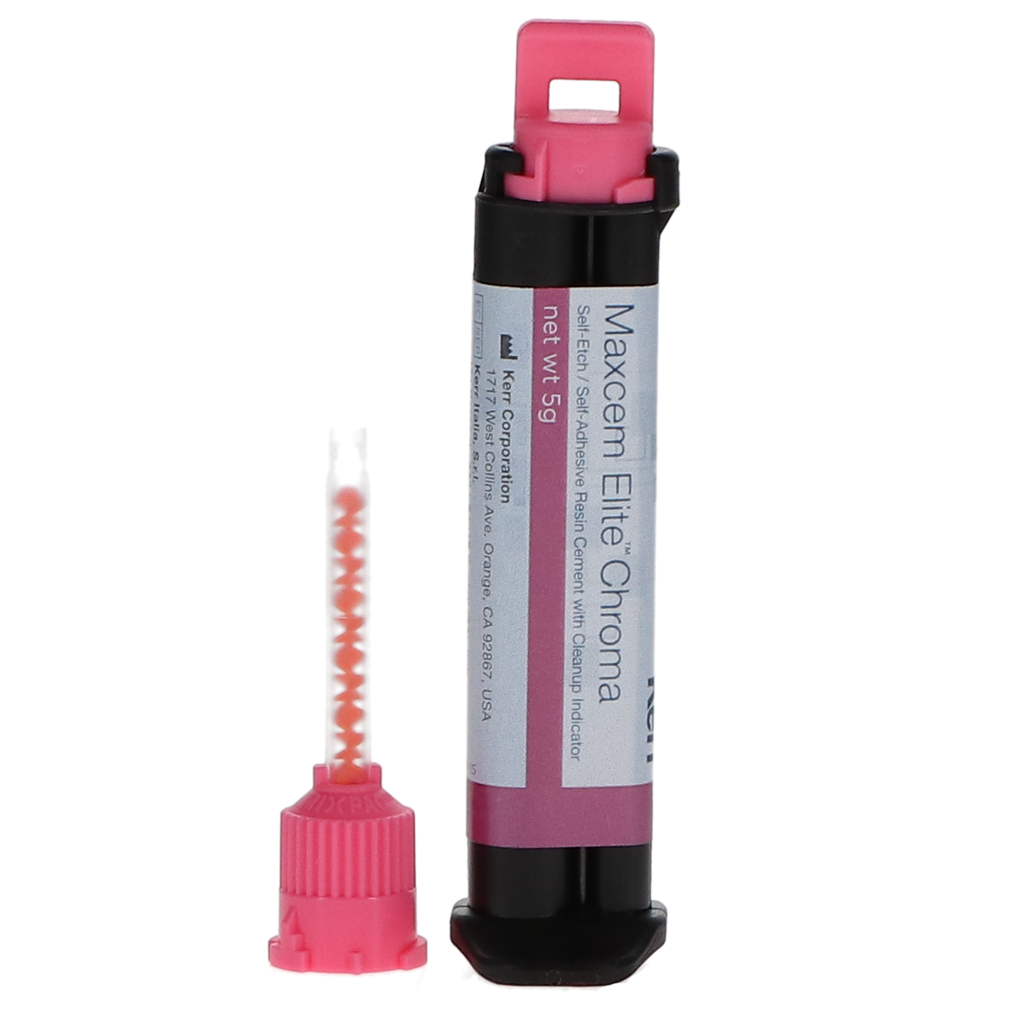 Maxcem Elite Chroma Resin Cement, Refill, 5 g, Clear, 2/Pk product image