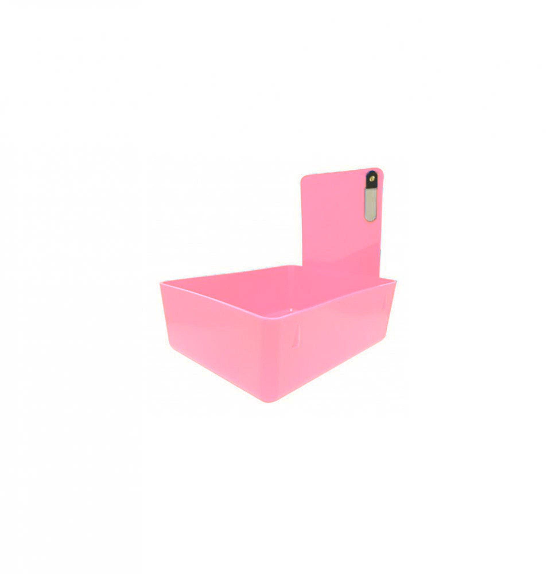 Lab Work Pans with Metal Clip, Medium, Pink, 12/Pk, 7000370 product image