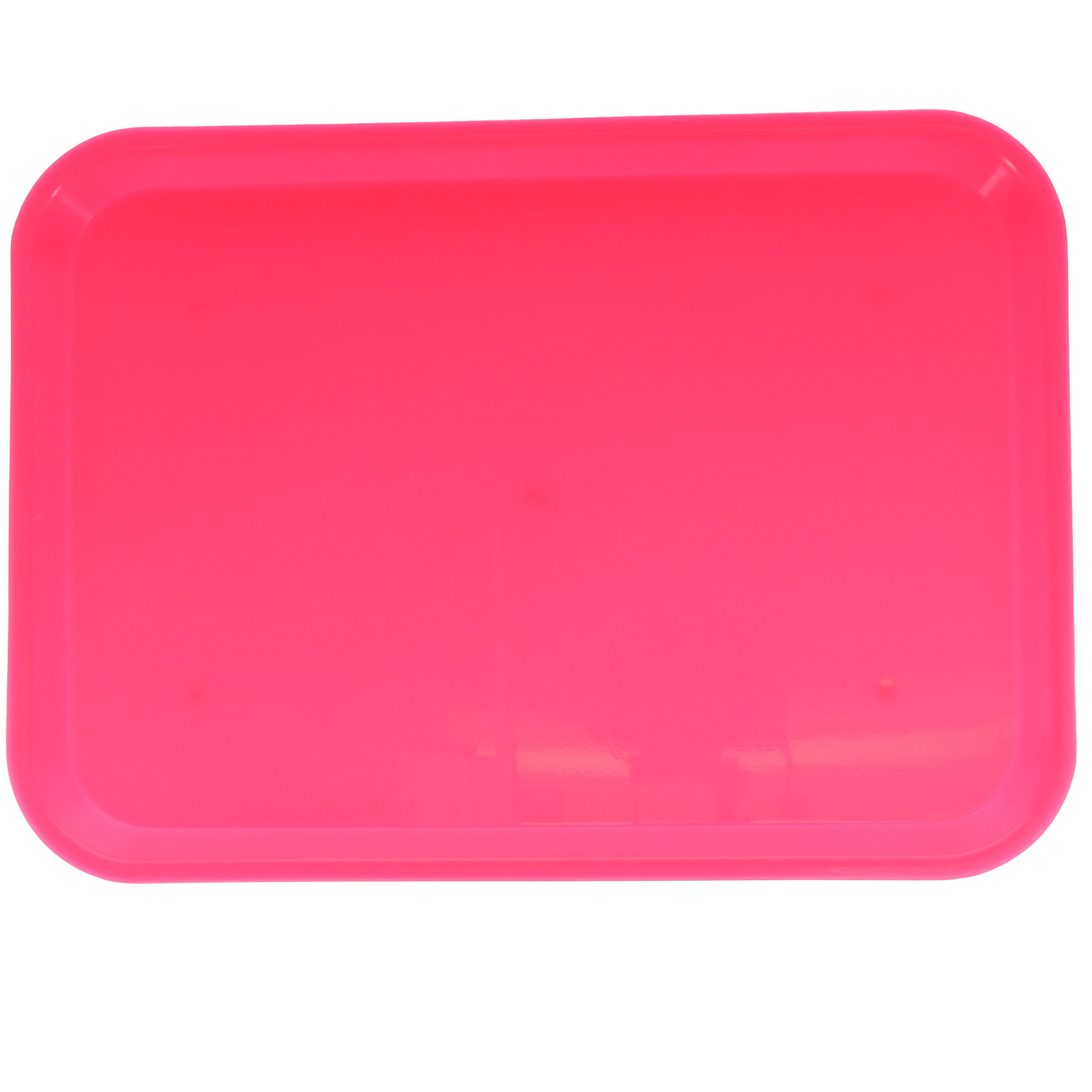 Set-Up Plastic Flat Trays, # B, Neon Pink, 1/Pk, 300BFS-6 product image