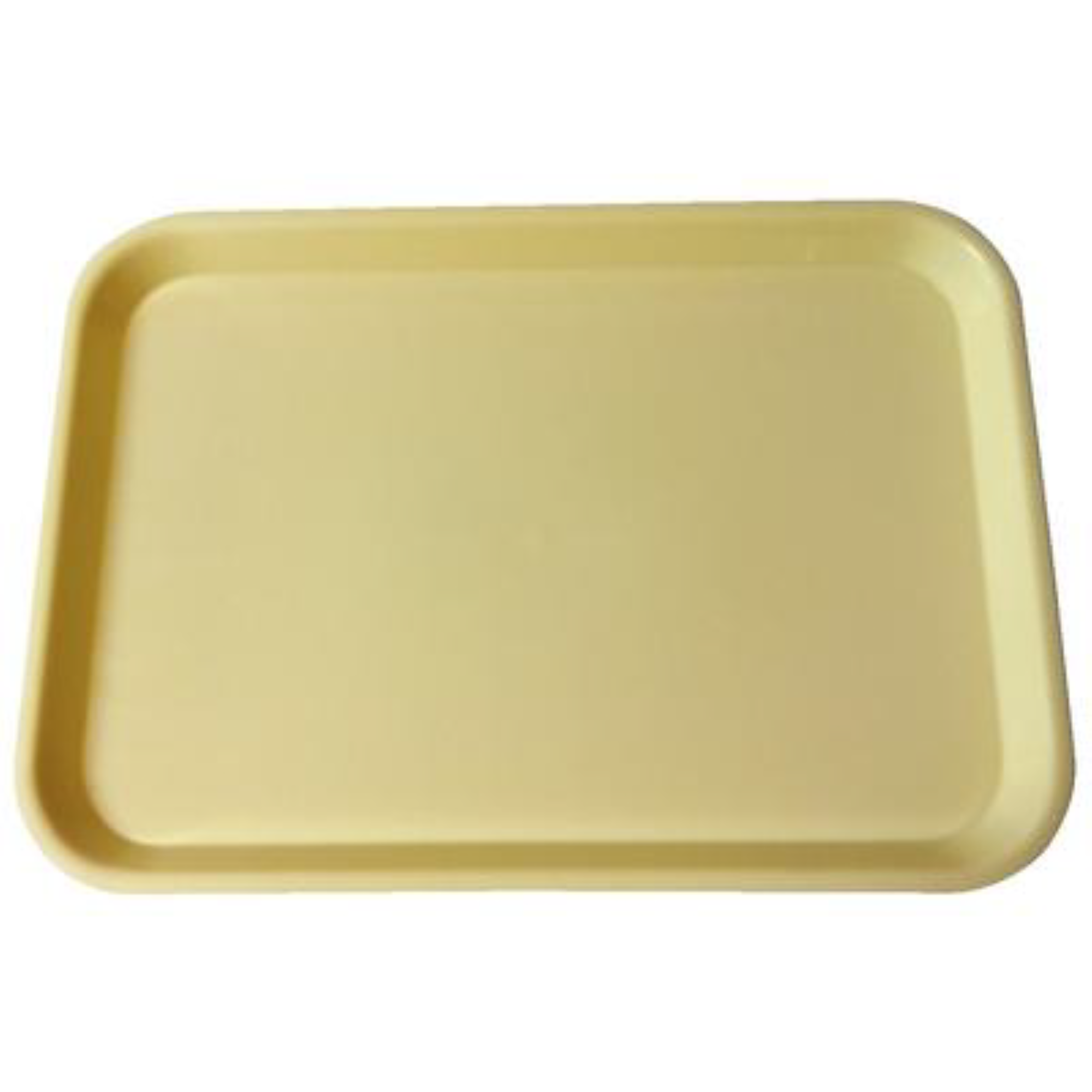 Set-Up Plastic Flat Trays, # B, Neon Yellow, 1/Pk, 300BFS-3 product image