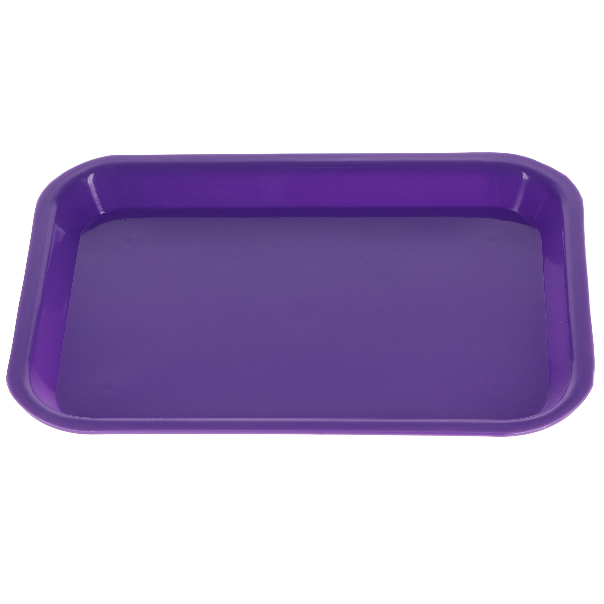 Set-Up Plastic Flat Trays, # F, Purple, 1/Pk, 300FMS-10 product image