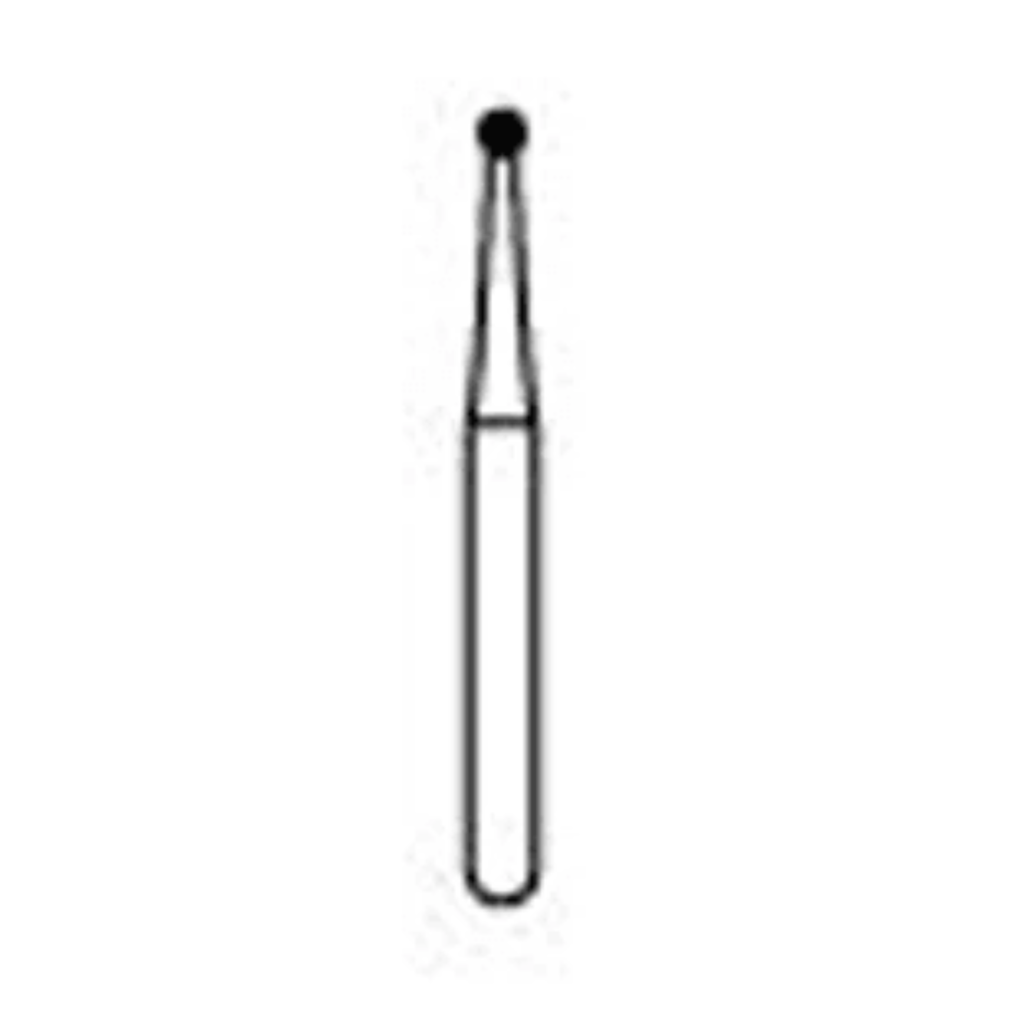 Standard Operative Carbide Burs, FG, Round, # 2, 50/Pk product image