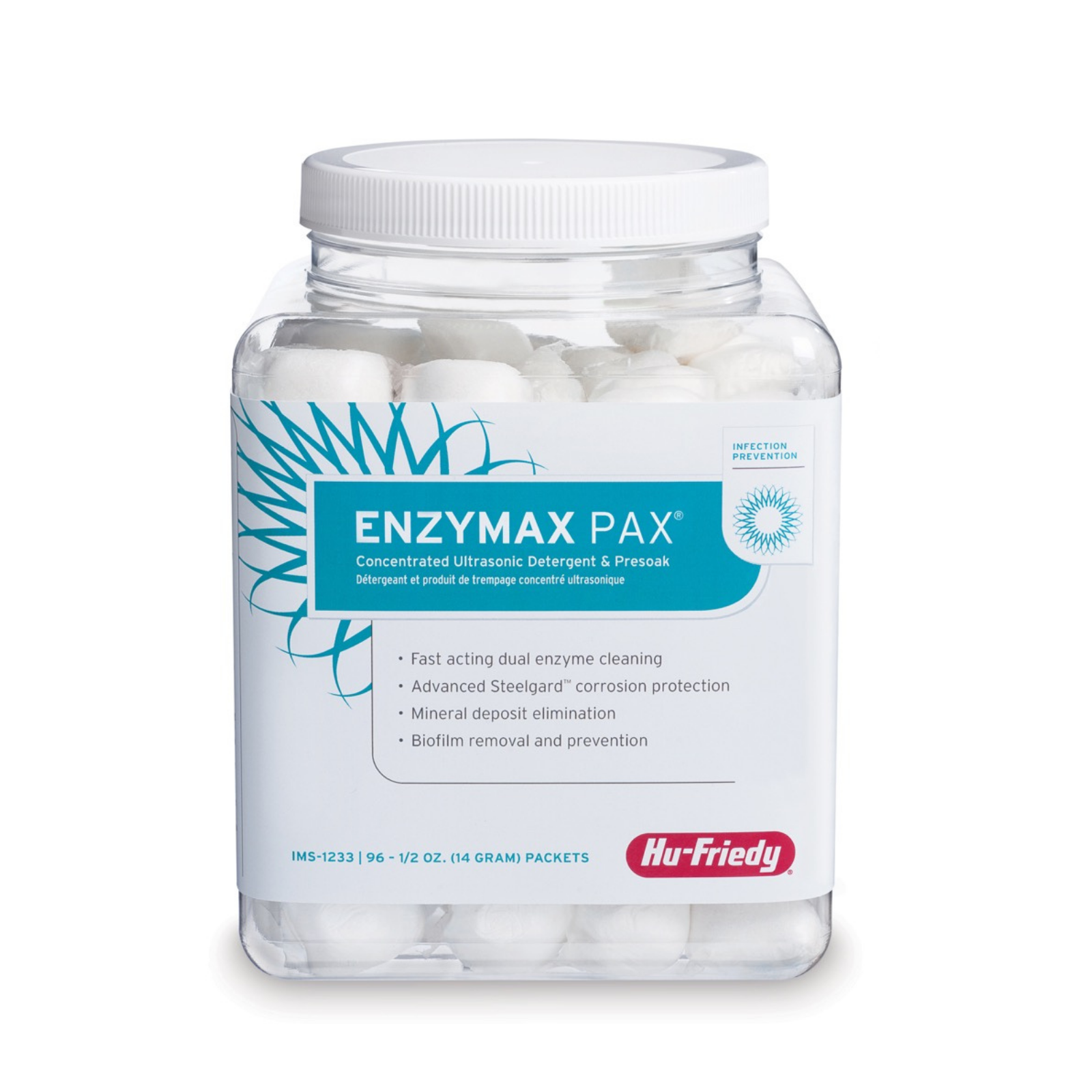 Enzymax Enzyme Detergent, Powder Packets, 96/Pk, IMS-1233 product image