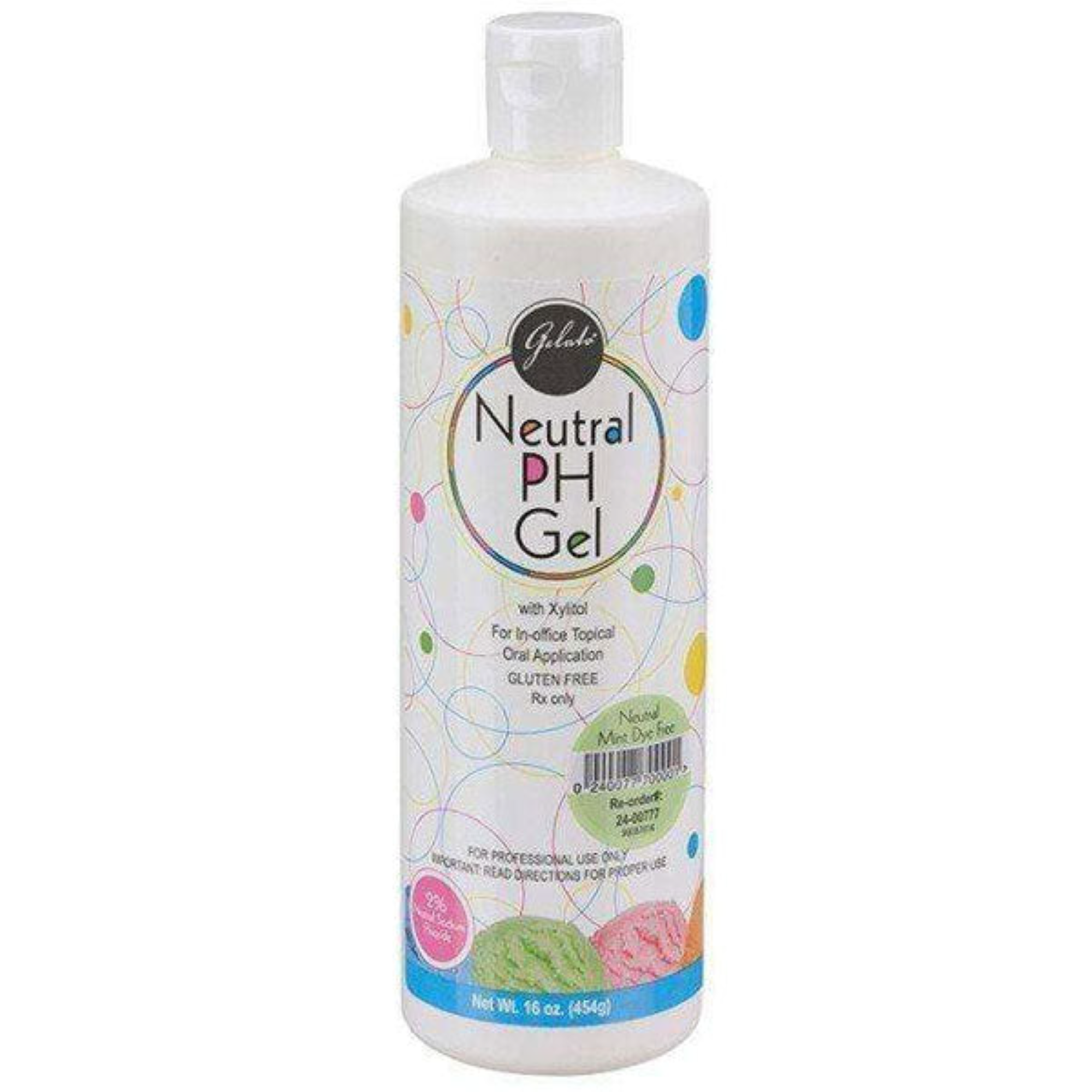 Keystone - Gelato Neutral pH Fluoride Gel, Mint flavored, 2% Sodium Fluoride Neutral pH product image