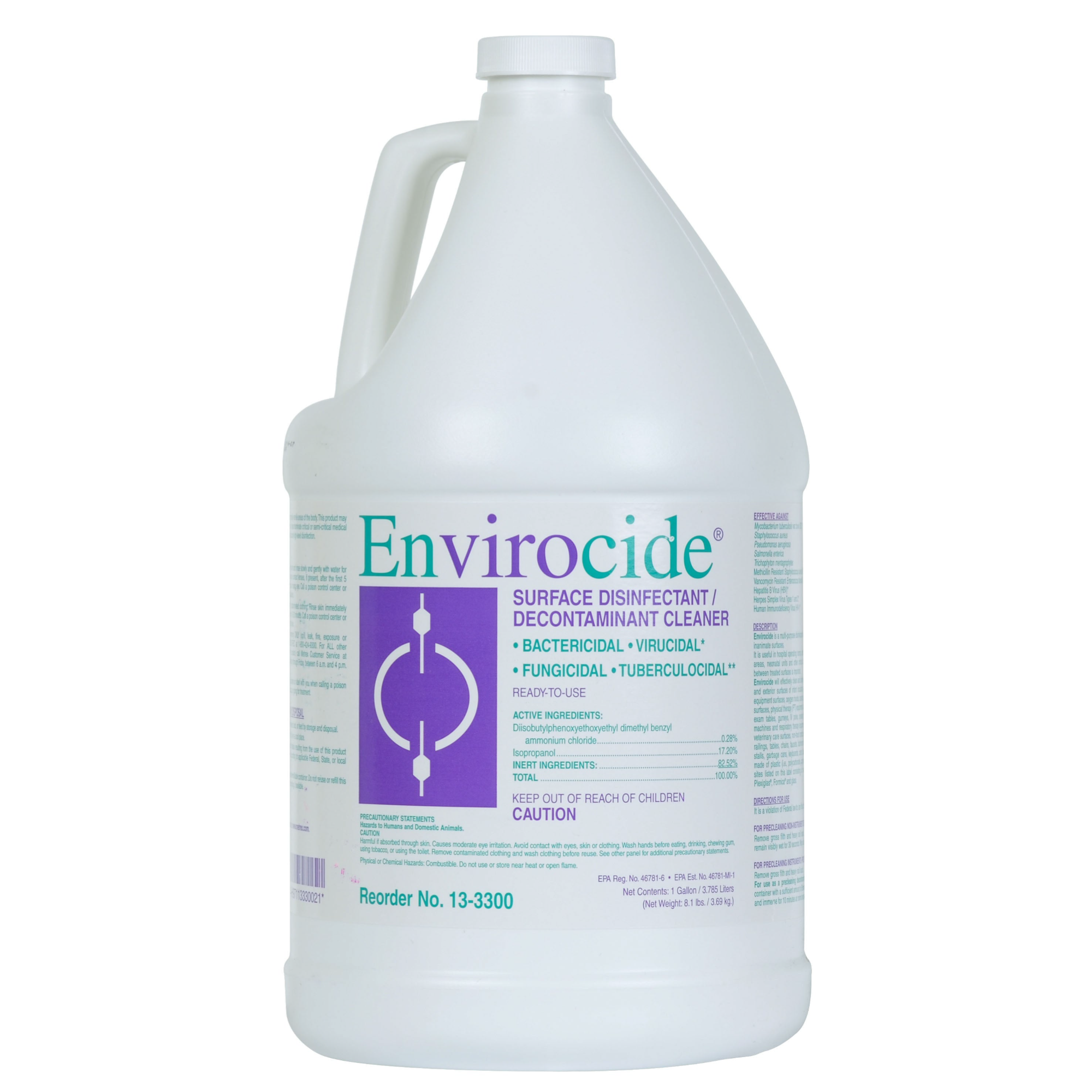 Envirocide Intermediate Level Disinfectant Refill 1 Gallon Gal/Bt product image