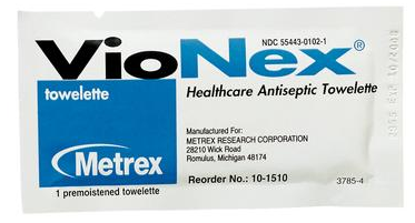 Vionex Antiseptic Towelettes 50/Bx product image