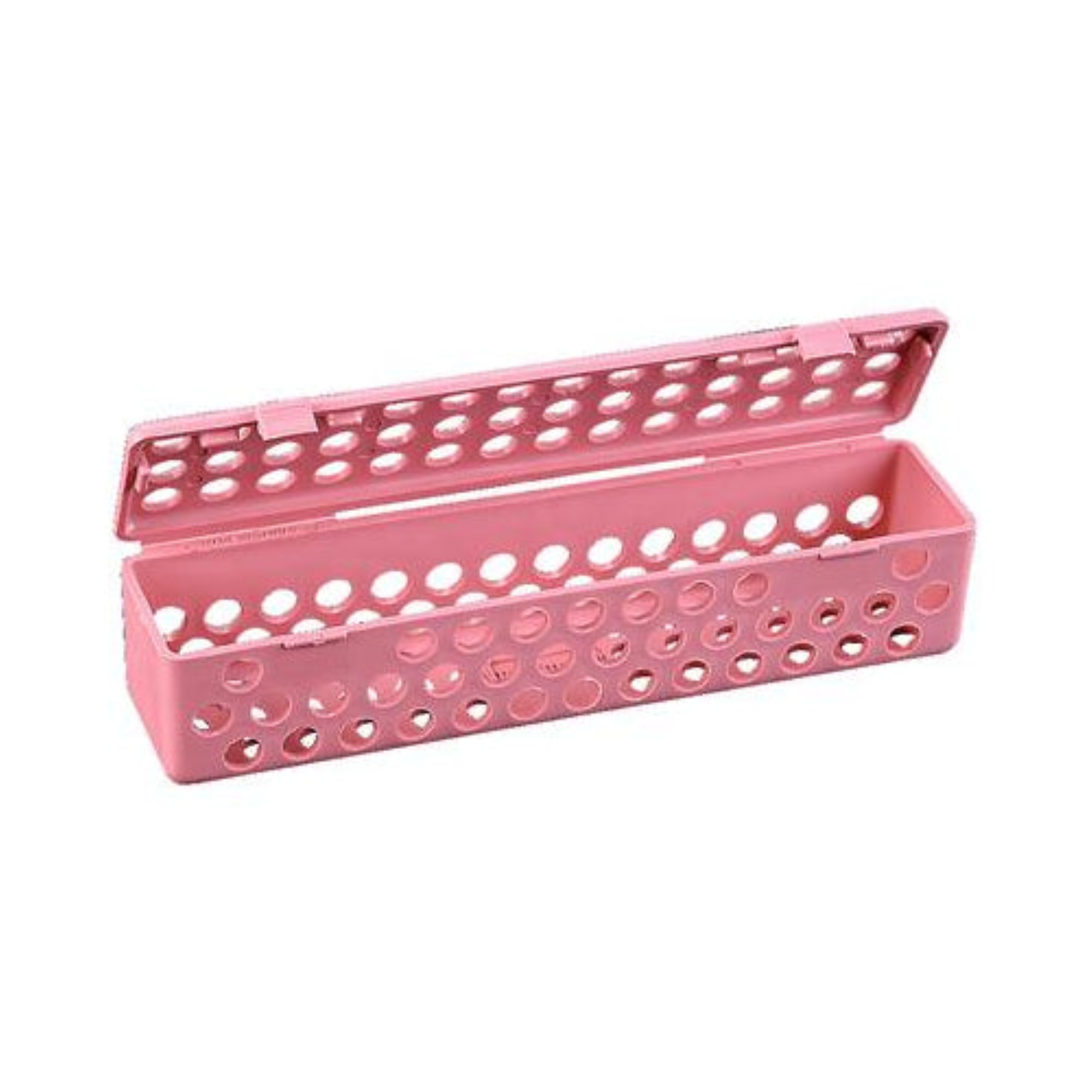 Instrument-Steri Container, with Snap Shut Lid, 8" x 1 3/4" x 1 3/4", Neon Pink, 1/Pk, 203SCS-6 product image