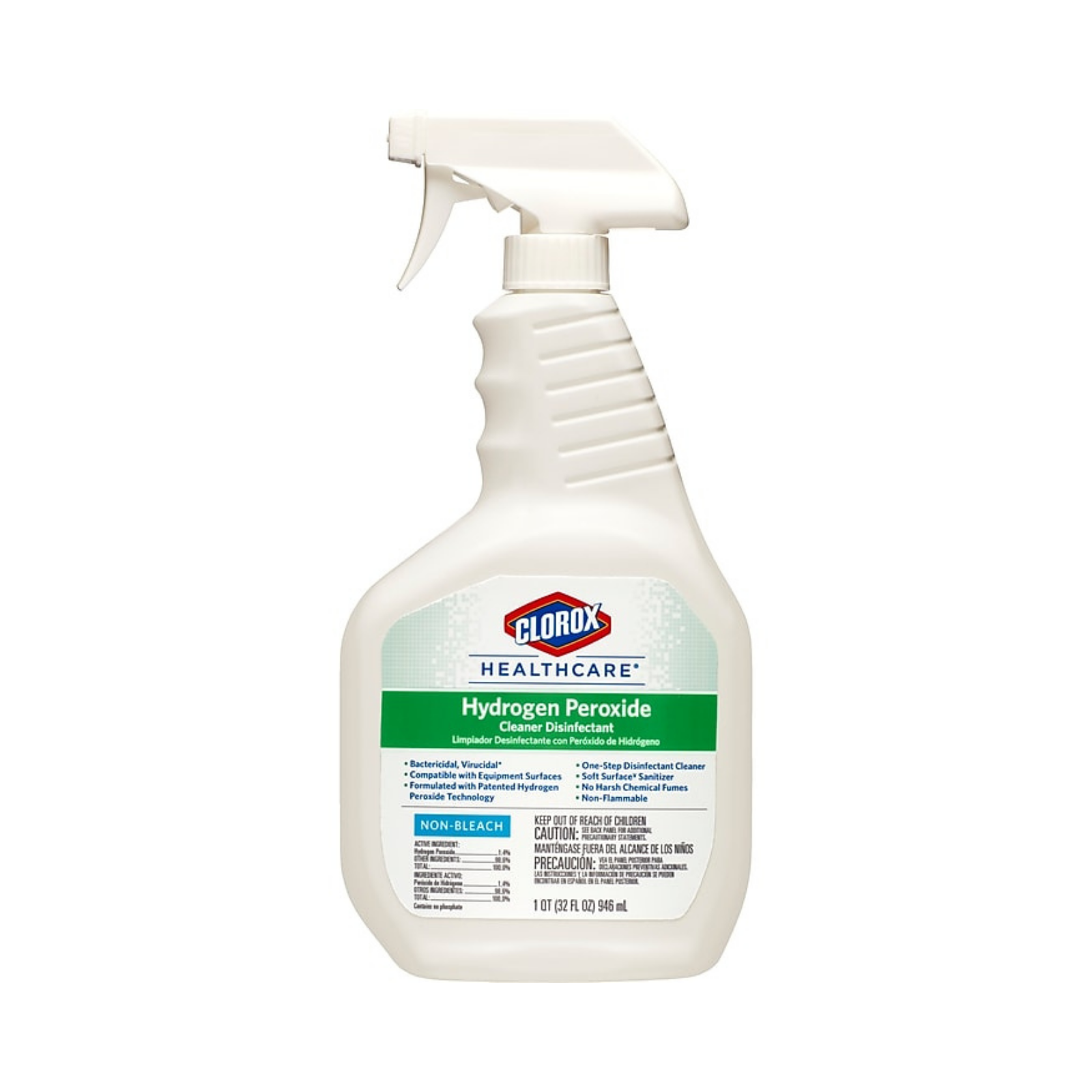 Clorox Hydrogen Peroxide Disinfectant Spray Bottle 32oz product image
