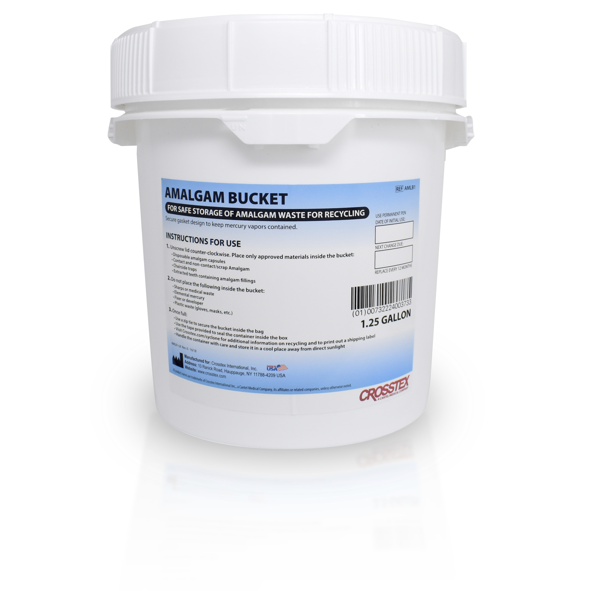 Crosstex - Amalgam Bucket 1.25g product image