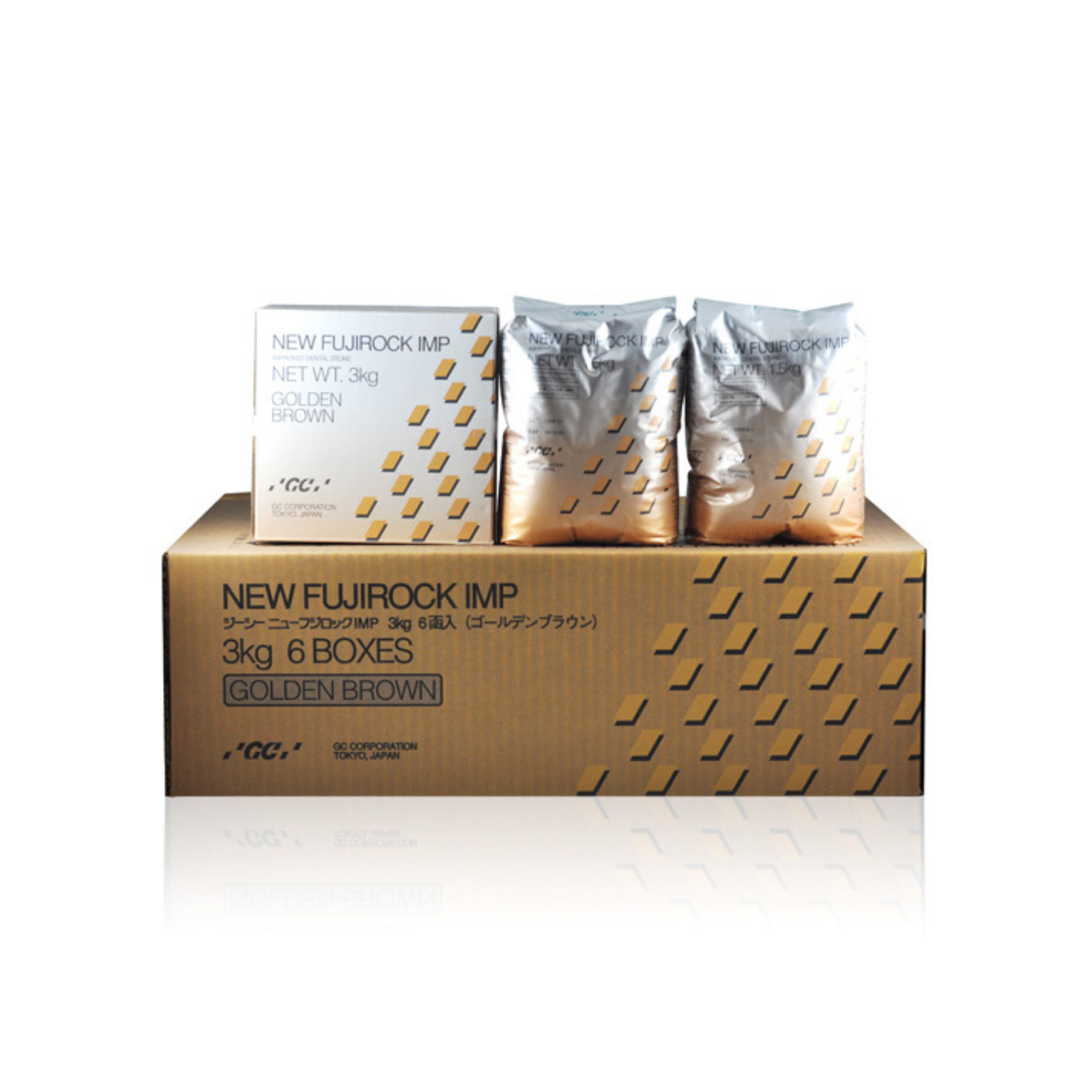 Fujirock Type IV Die Stone Golden Brown 50lb product image