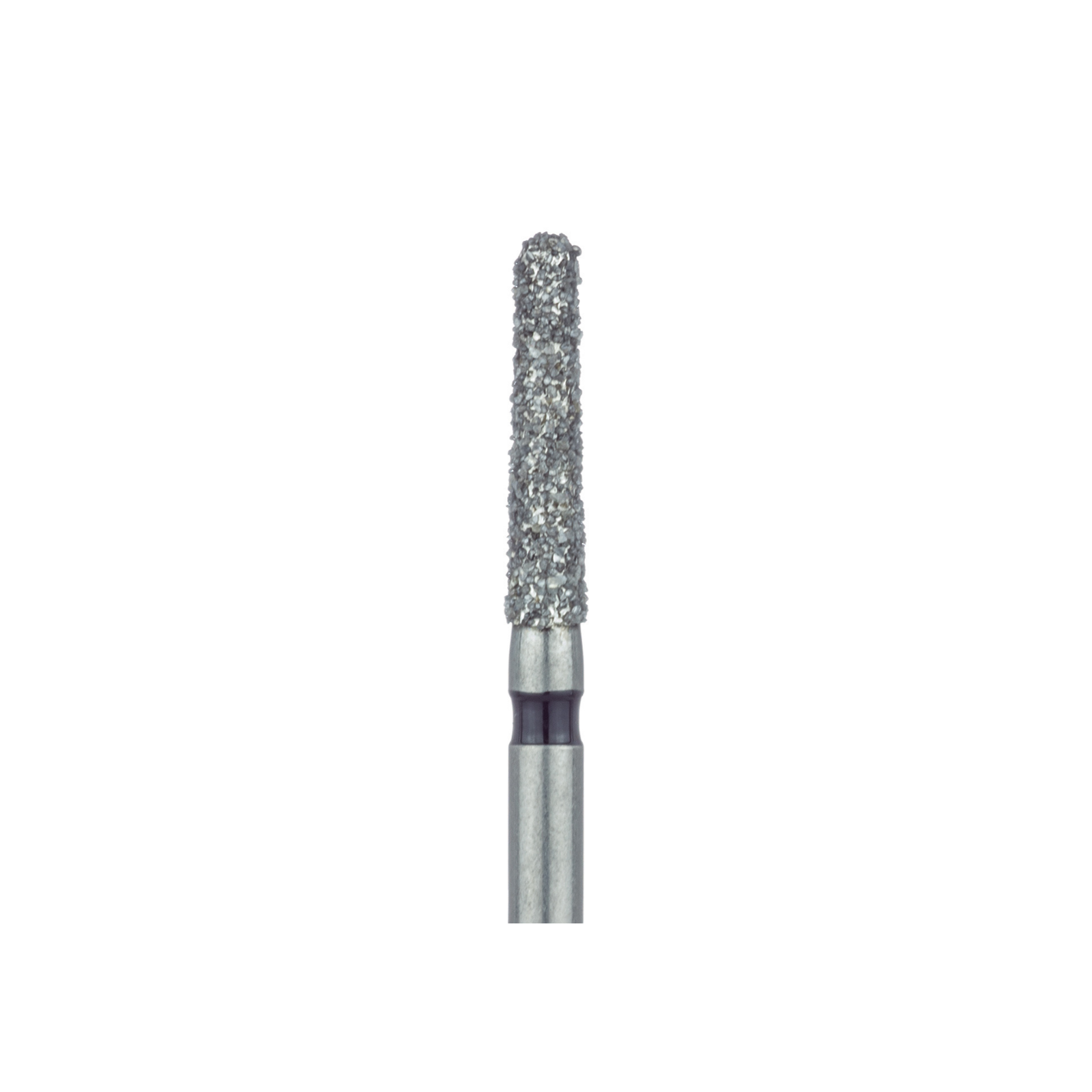 Meisinger Diamond Bur, FG, Tapered Round End, # 850H, 1.8 mm, Super Coarse, Black, 5/Pk, 850H-018-FG product image