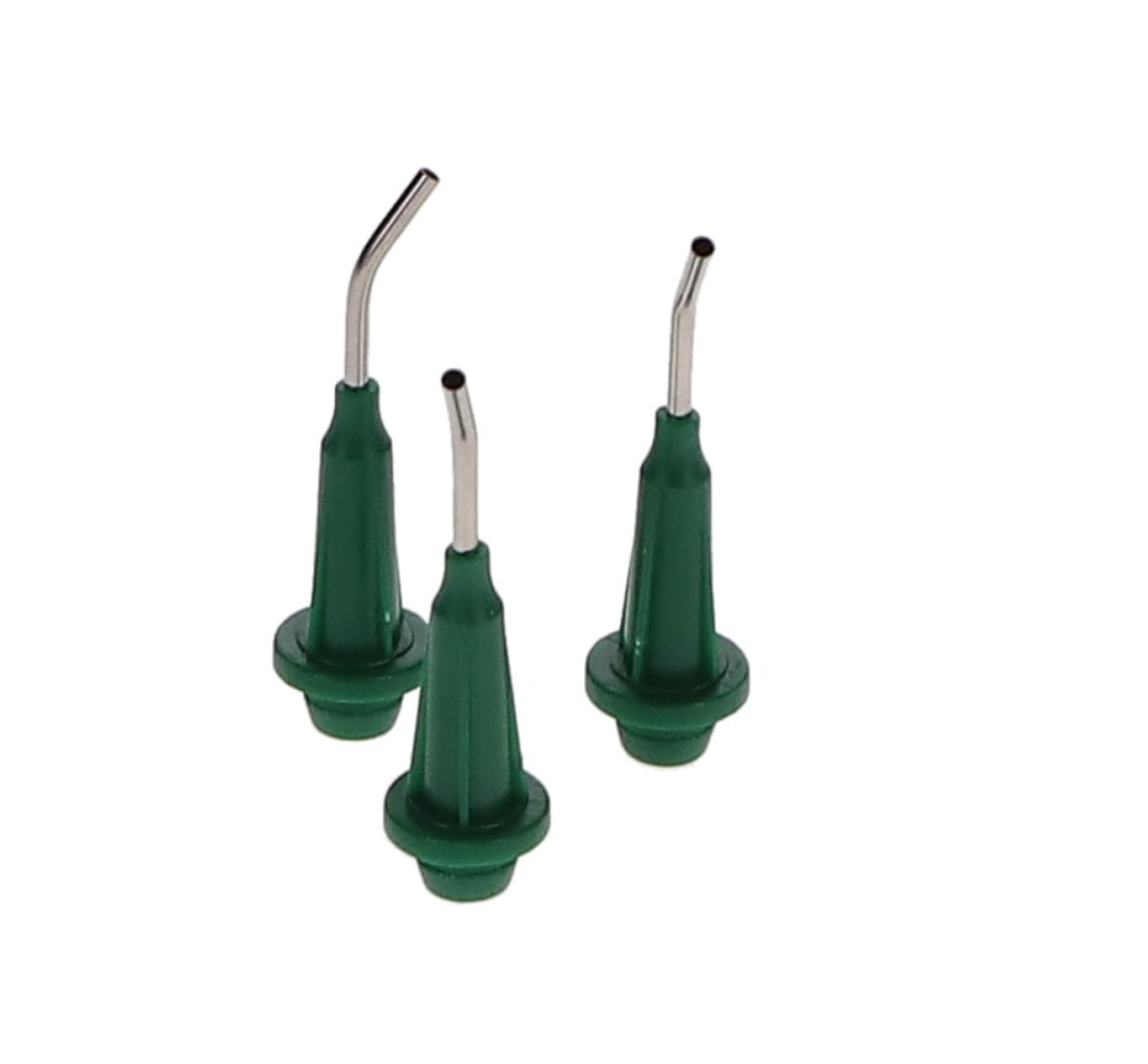 Pre-Bent Delivery Tip Needle, with Brush-Padded End, Green, 100/Pk, 128GT thumbnail 3