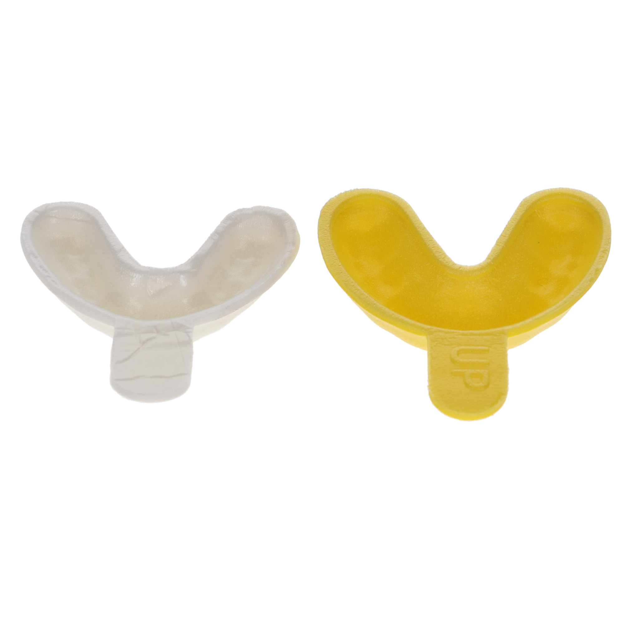 Disposable Single Fluoride Trays Arch, Small, Yellow, 100/Pk, FTS-S image