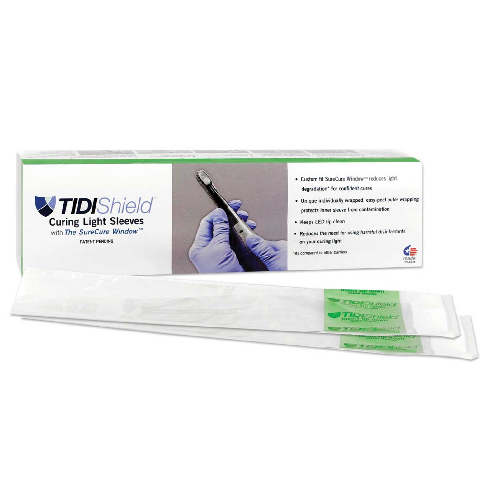 Tidi - TIDIShield Curing Light Sleeve Dentsply Smartlite Max 100/Pk product image