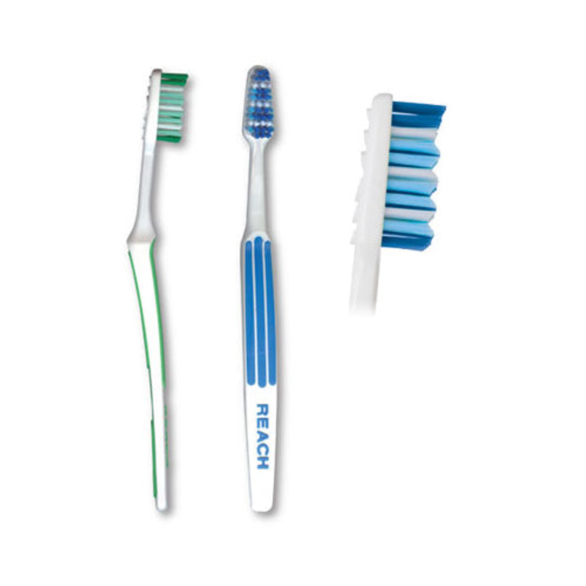 Reach Advanced Design Toothbrush - Adult Soft Full 72/Pk. Raised rubber ridges, 07212-72 product image