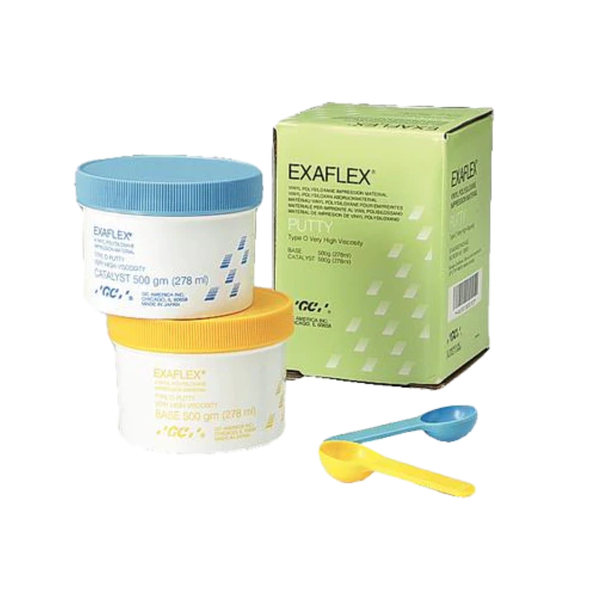 Exaflex Hydrophilic VPS Impression Material, Putty Standard Pack, 500 g, 1/Pk, 138801 product image