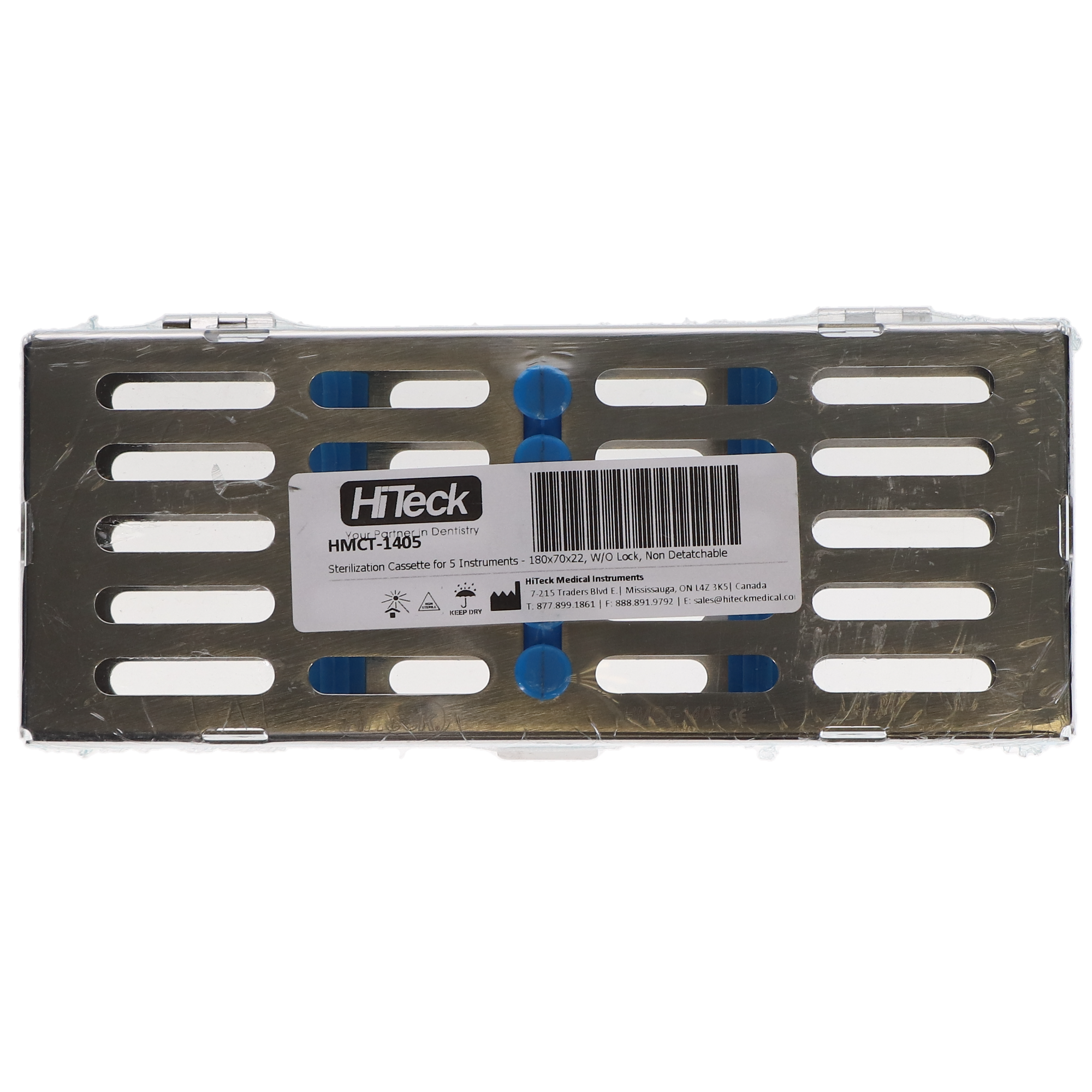 Sterilization Cassette for 5 Instruments, Non Detatchable, without Lock, 180" x 70" x 22", HMCT-1405 thumbnail 5