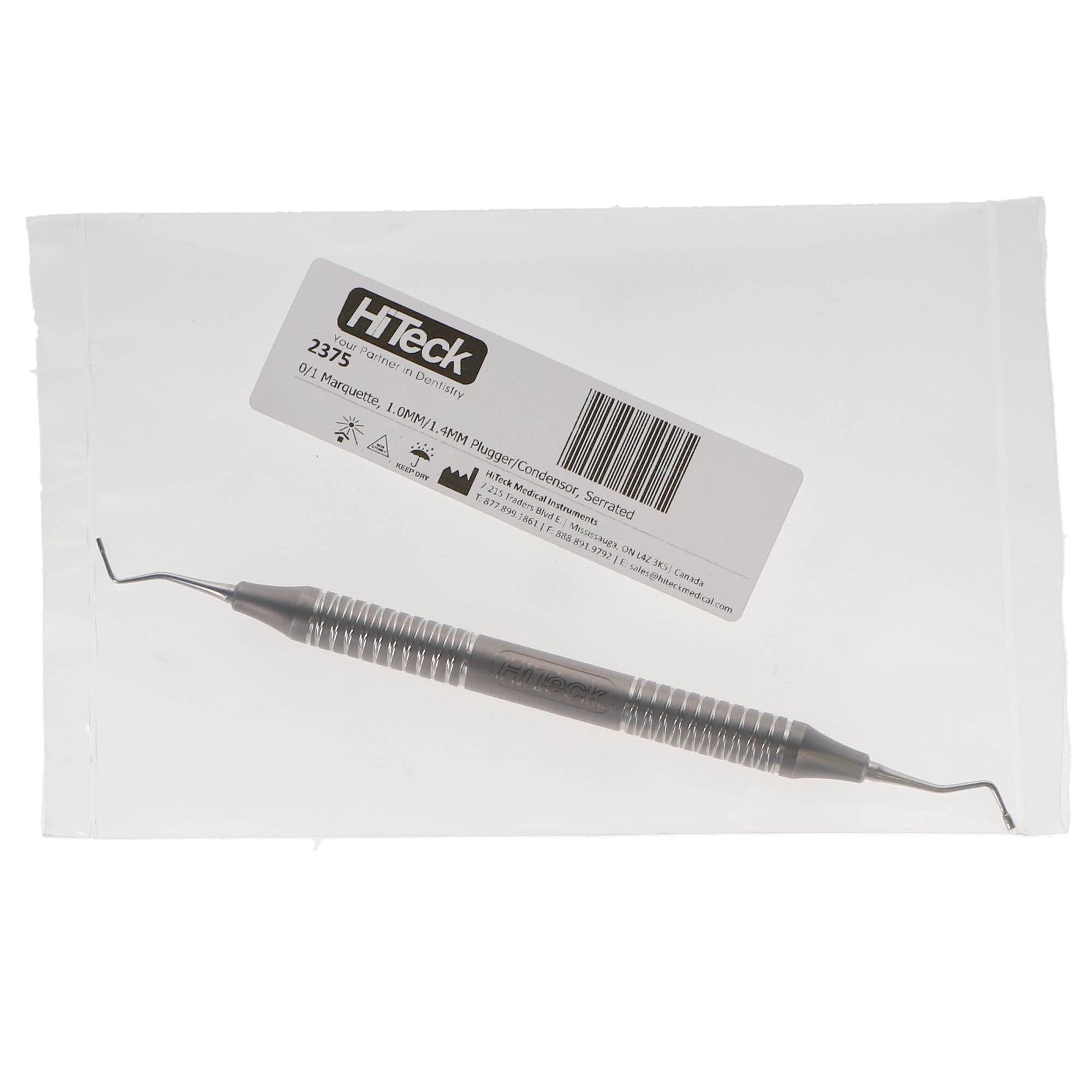 0/1 Marquette, 1.0MM/1.4MM Plugger/Condensor, Serrated, 2375 thumbnail 5