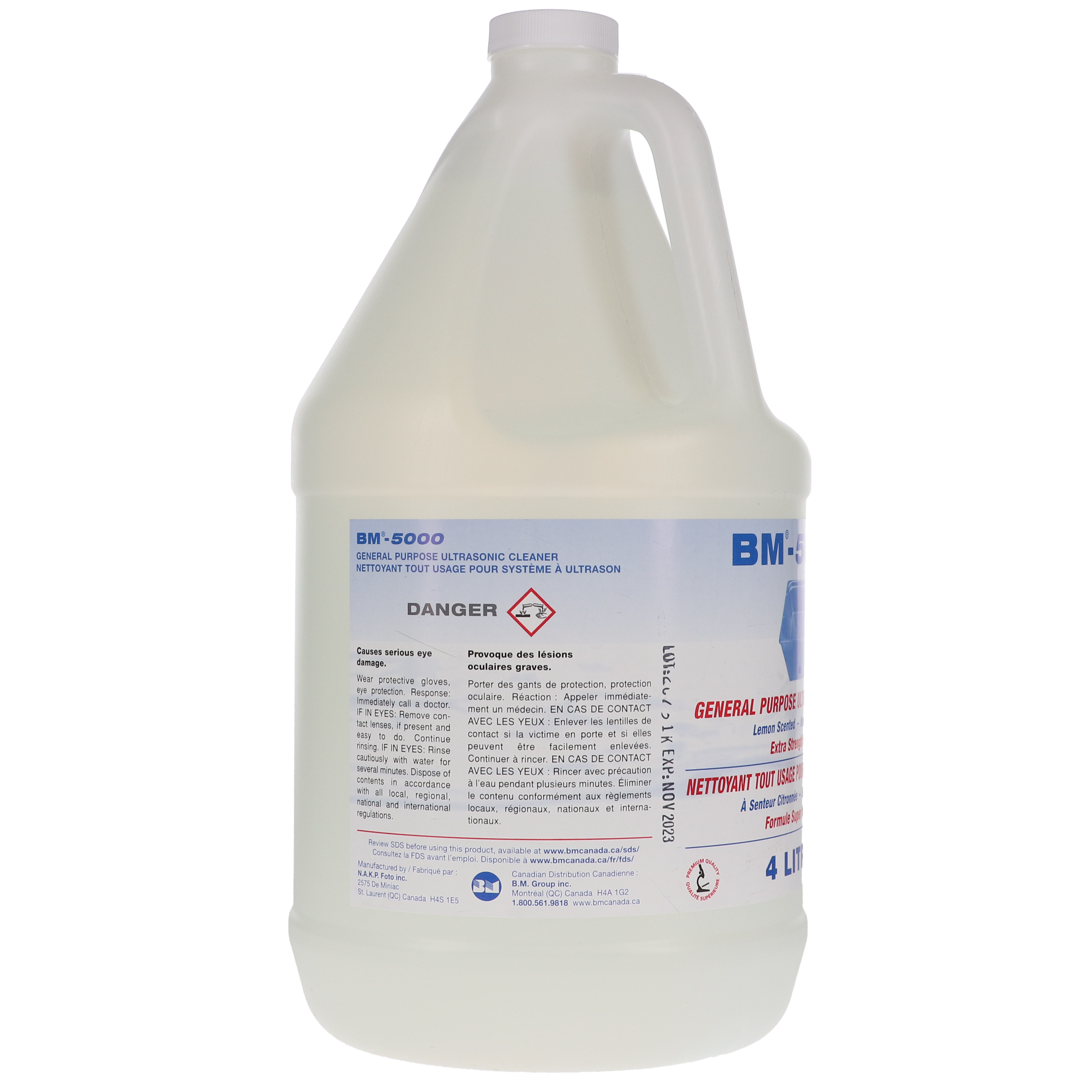 Multipurpose Ultrasonic Cleaner, 4 L, 1/Pk, BM-5000 thumbnail 3