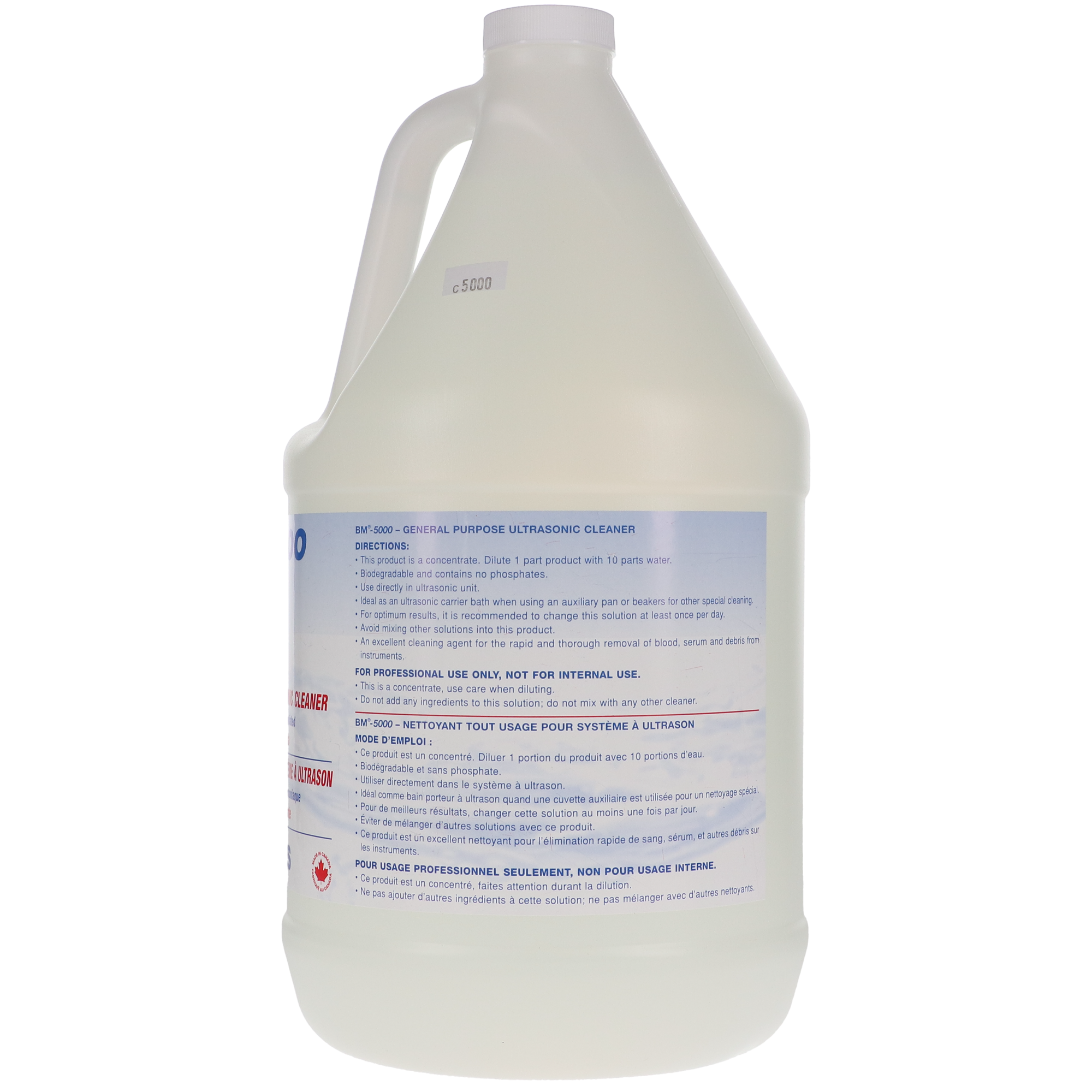 Multipurpose Ultrasonic Cleaner, 4 L, 1/Pk, BM-5000 thumbnail 4