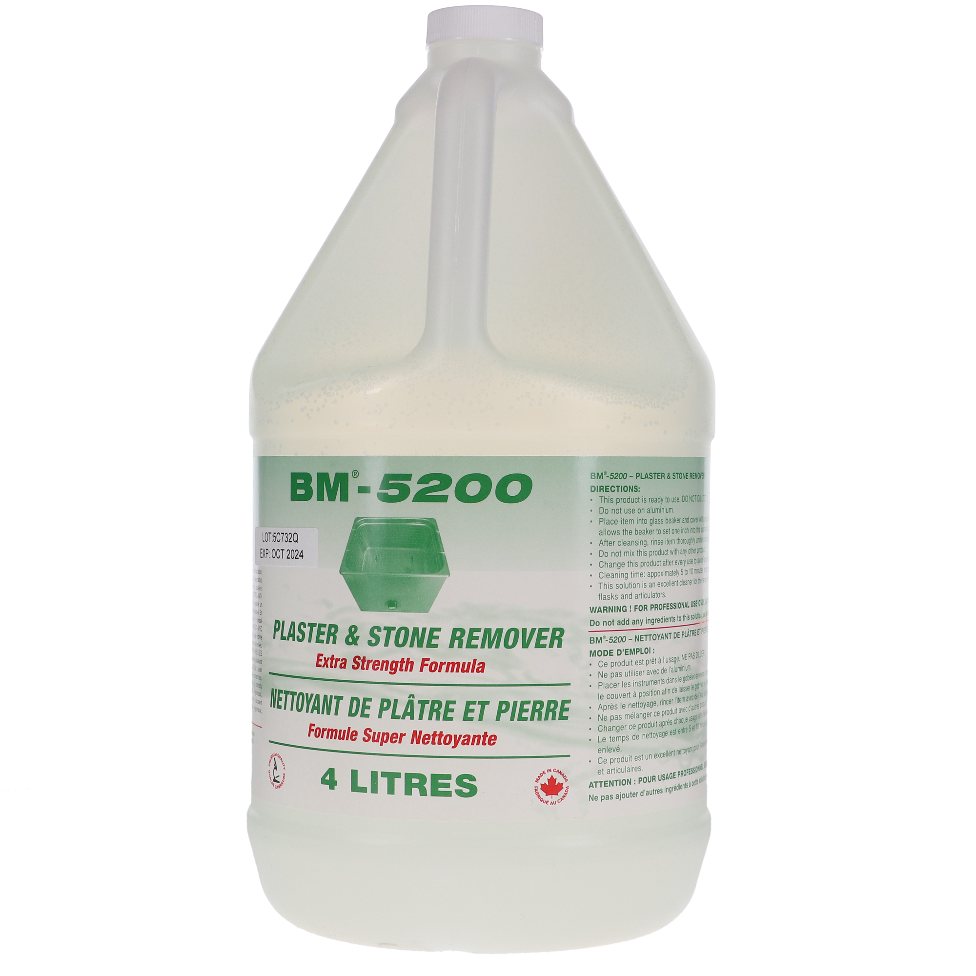 BM-5200 Plaster and Stone Ultrasonic Cleaner, 4 L, 1/Pk, BM-5200 thumbnail 5