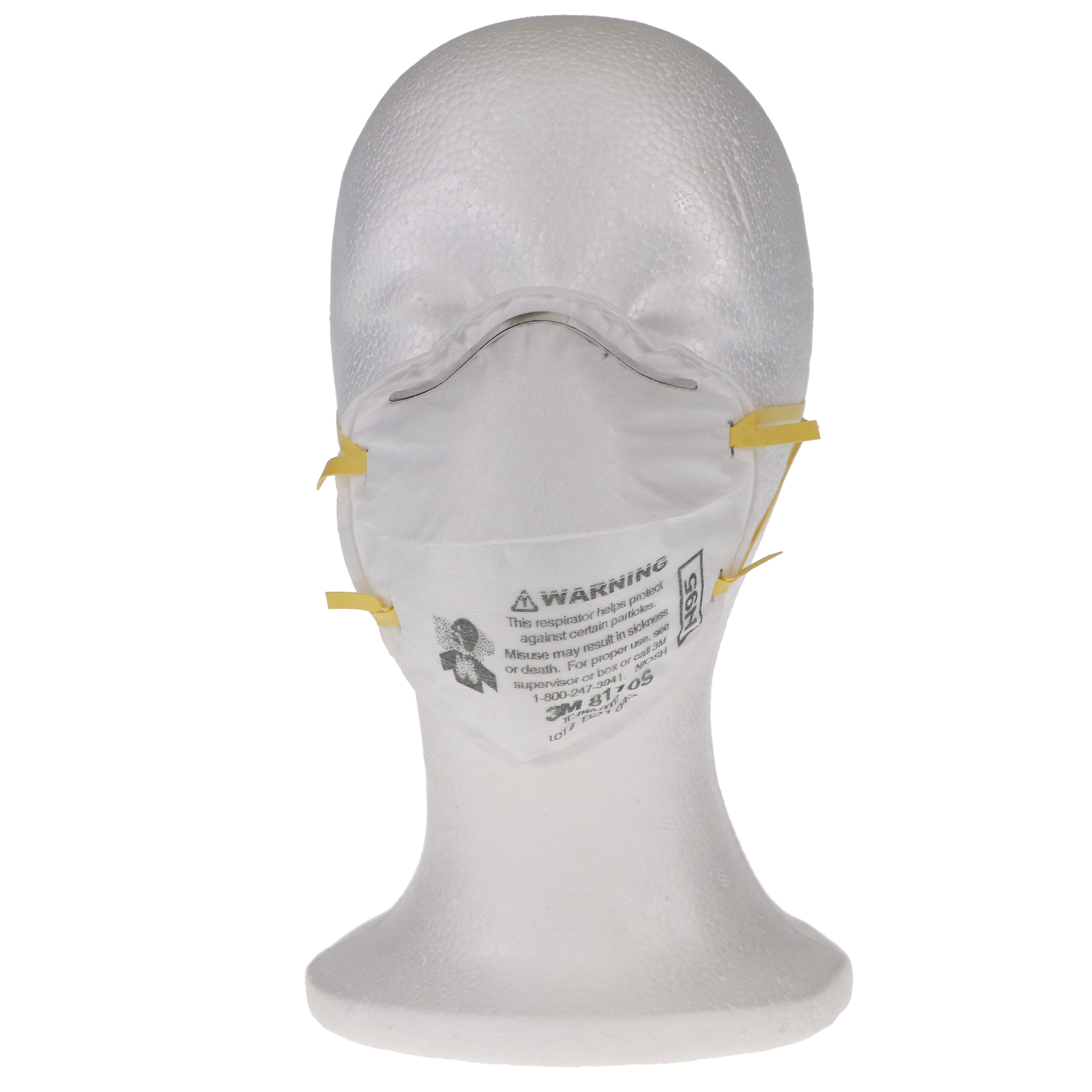 N95 Particulate Respirator Masks, 20/Pk, 8110S product image