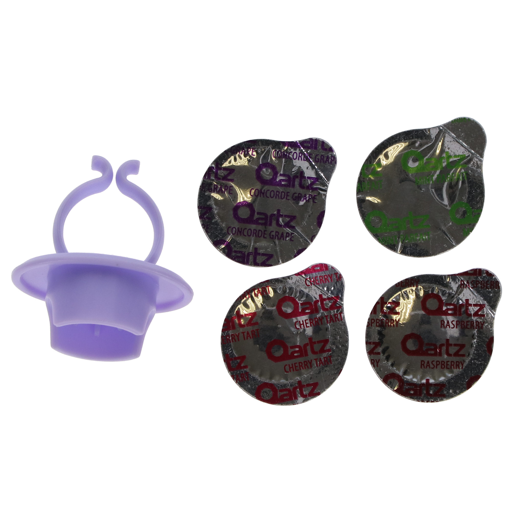 Qartz Prophy Paste Cups, 1.23% Fluoride Ion, Coarse, Assorted, 200/Box, 58-00225 image