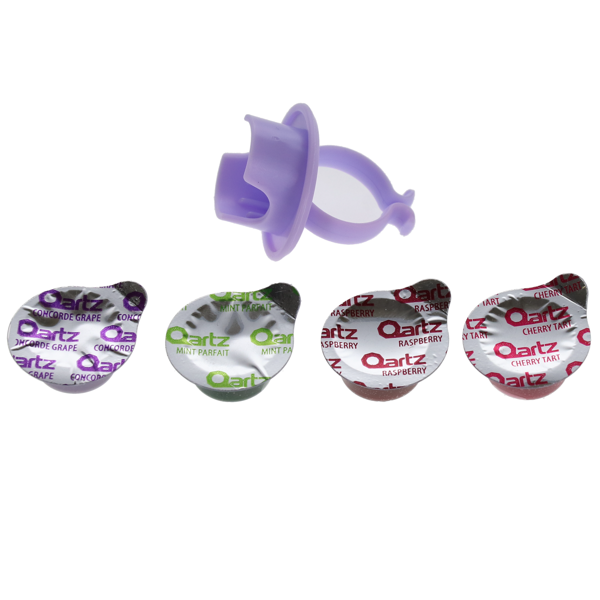 Qartz Prophy Paste Cups, 1.23% Fluoride Ion, Medium, Assorted, 200/Box, 58-00224 product image