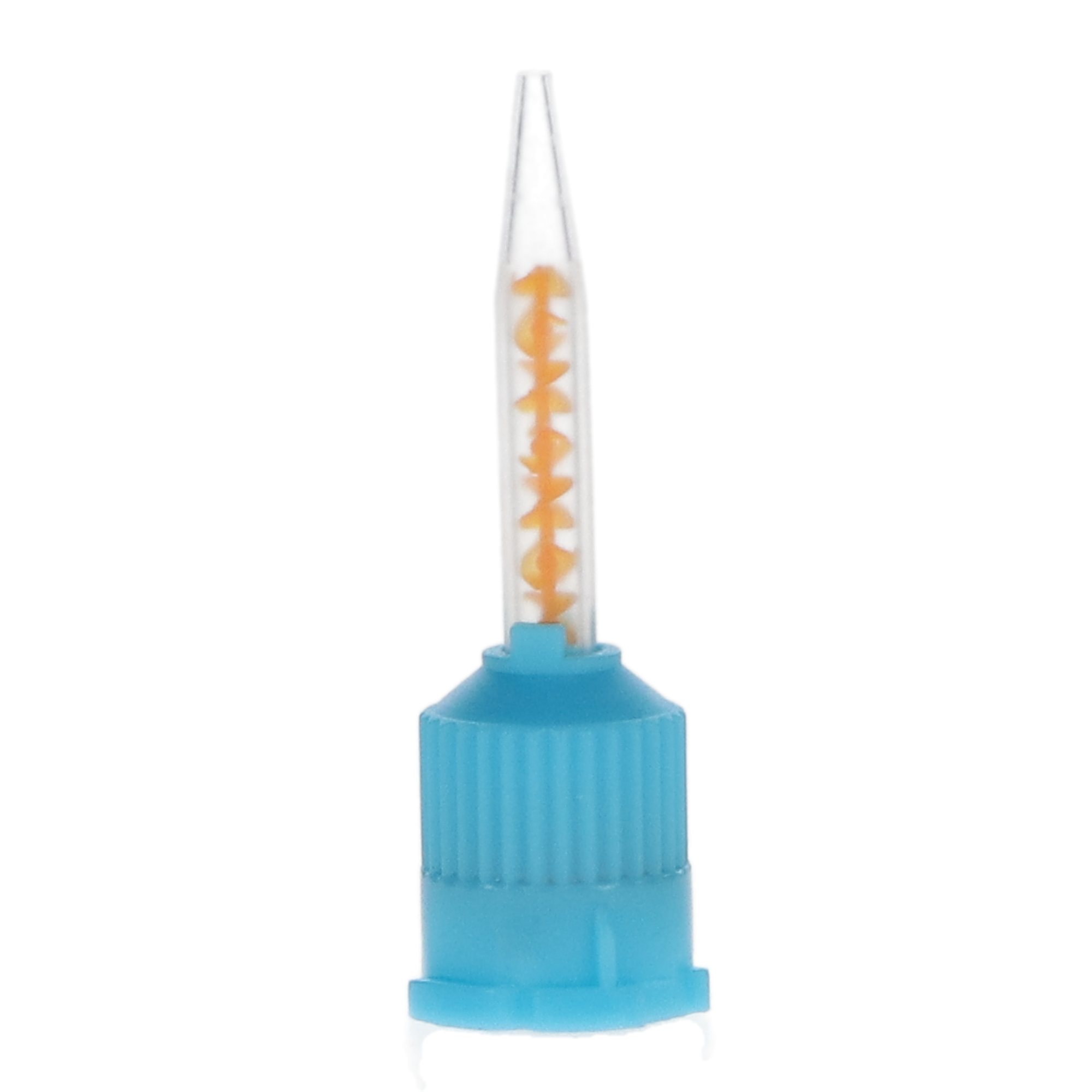 Temporary Crown & Bridge Material, T-Style Mixing Tips, Blue/Orange, 50/Pk, 100617 product image