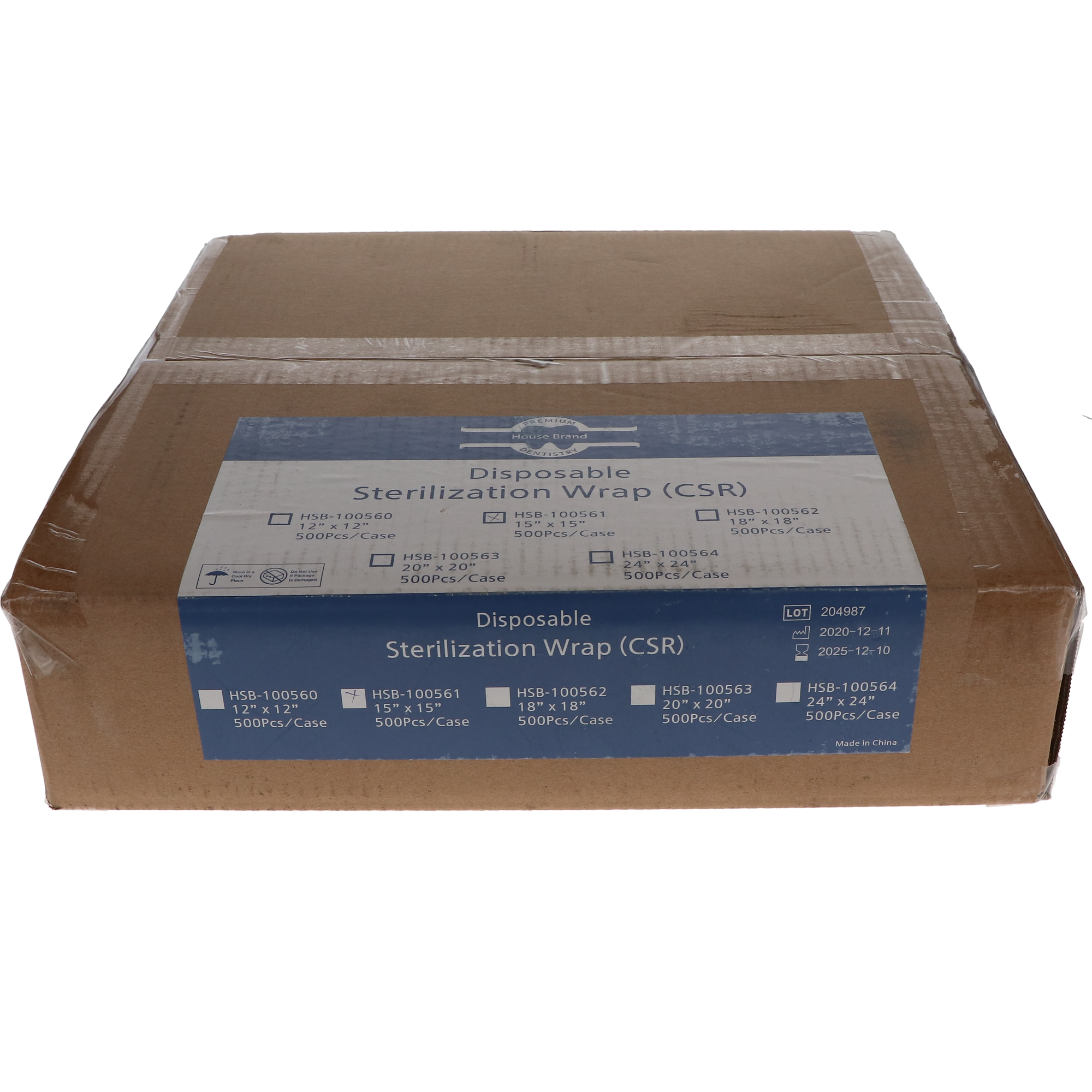 CSR Sterilization Wraps, 15 x 15 in, 100/Pk, 100561-LS thumbnail 3